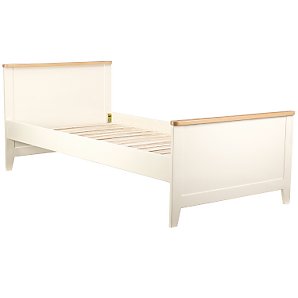 Nouveau Single Bedstead, Ivory