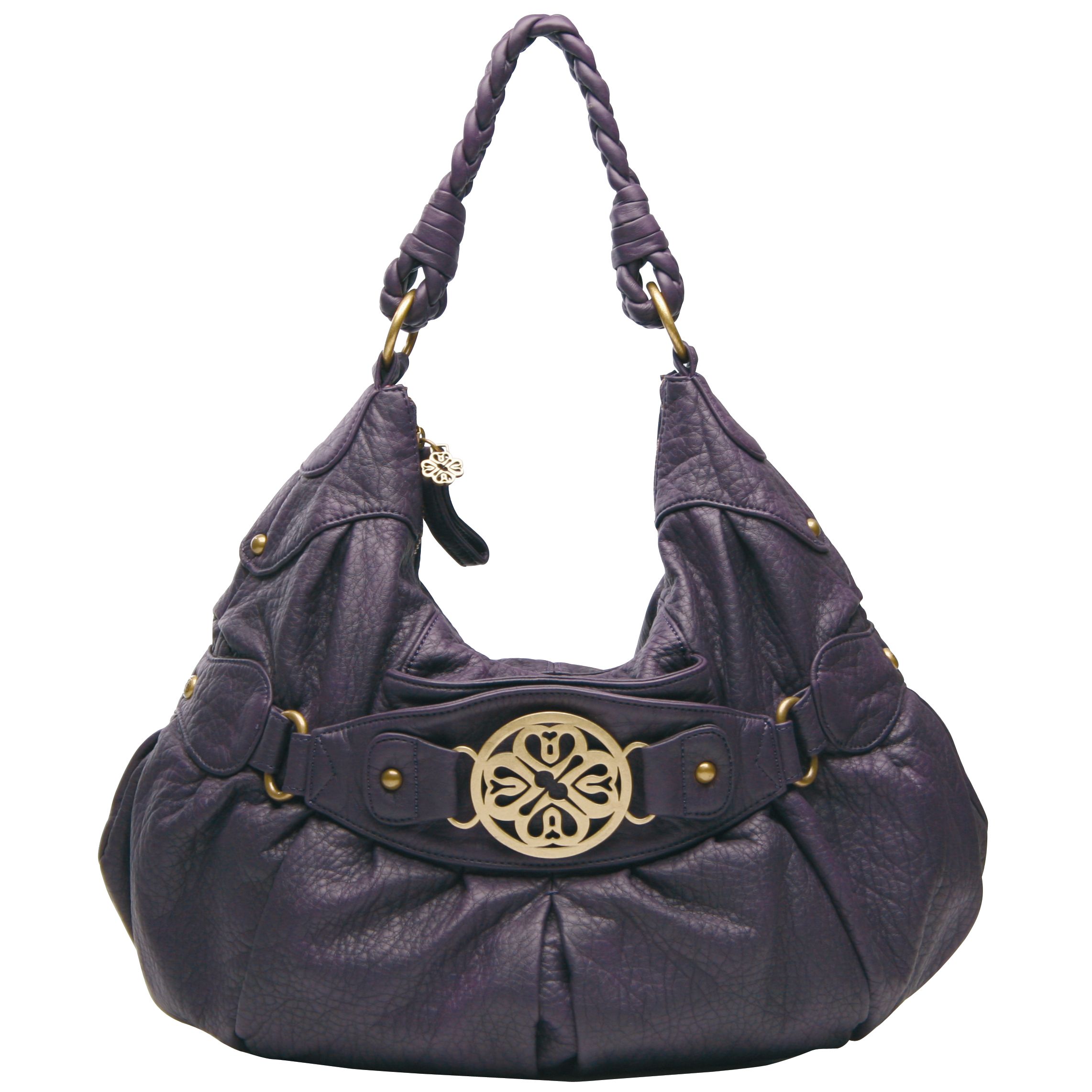 Mischa Barton Lyla Large Scoop Handbag, Purple