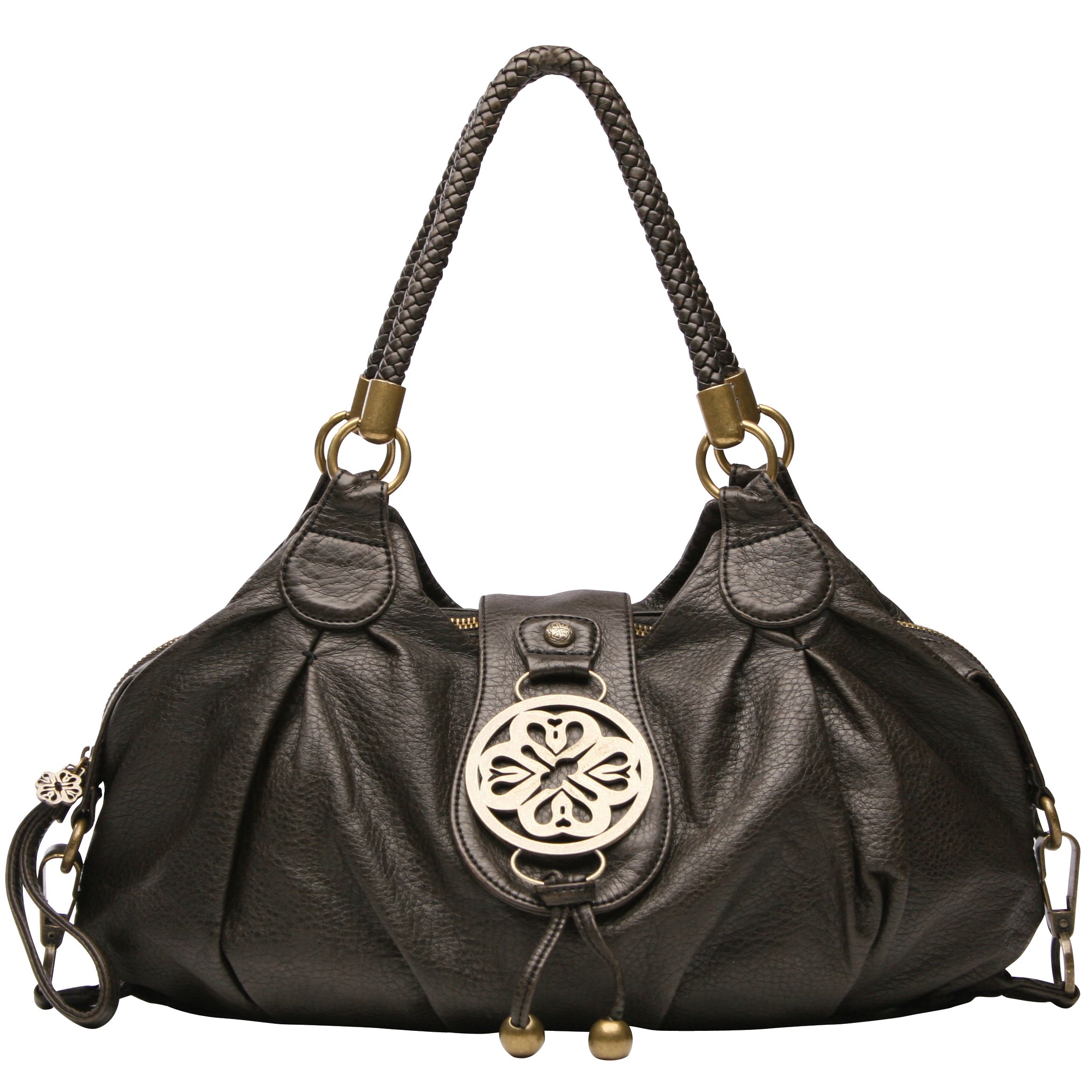Mischa Barton Lyla Hobo Handbag, Chocolate