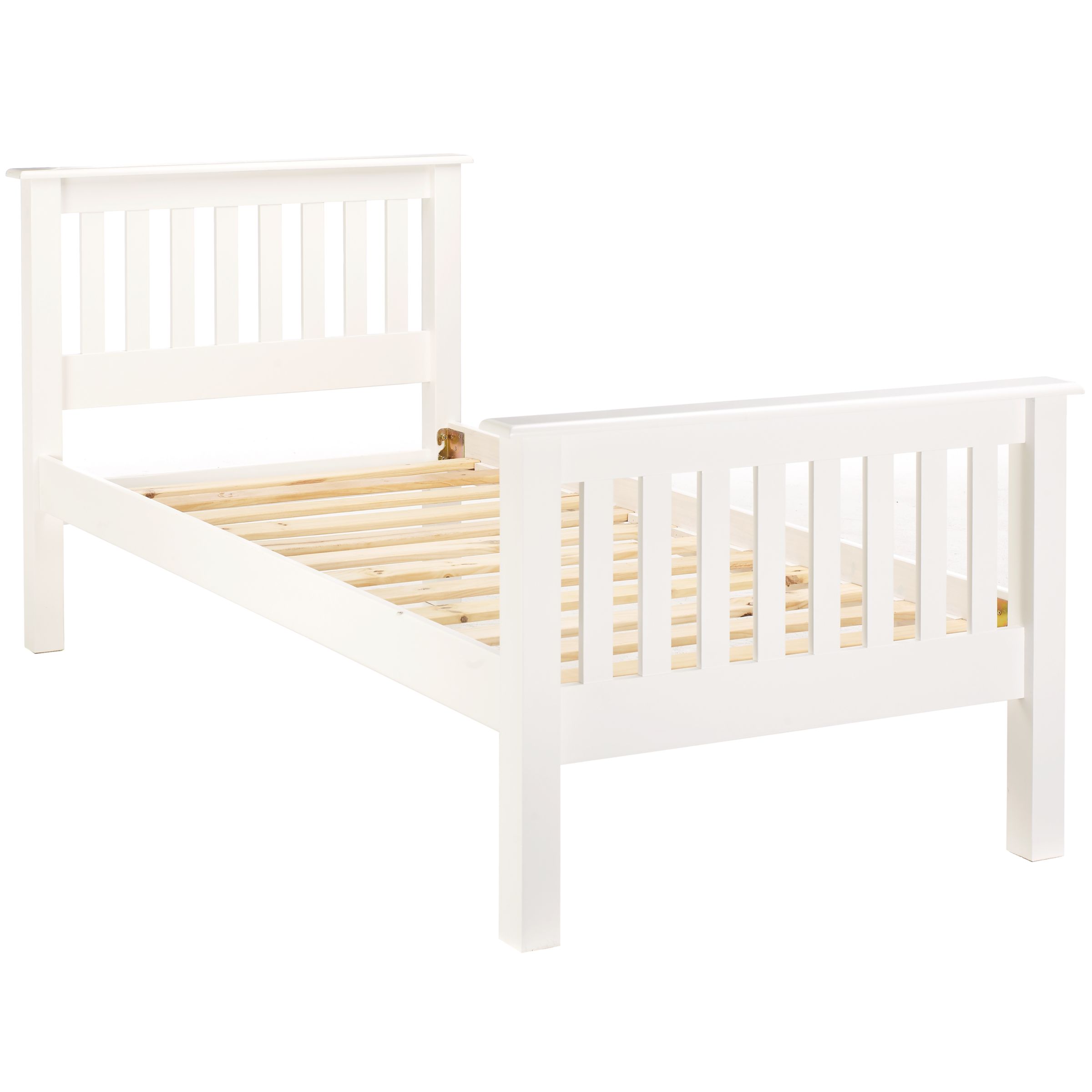 Cambridge Bedstead, White, Single