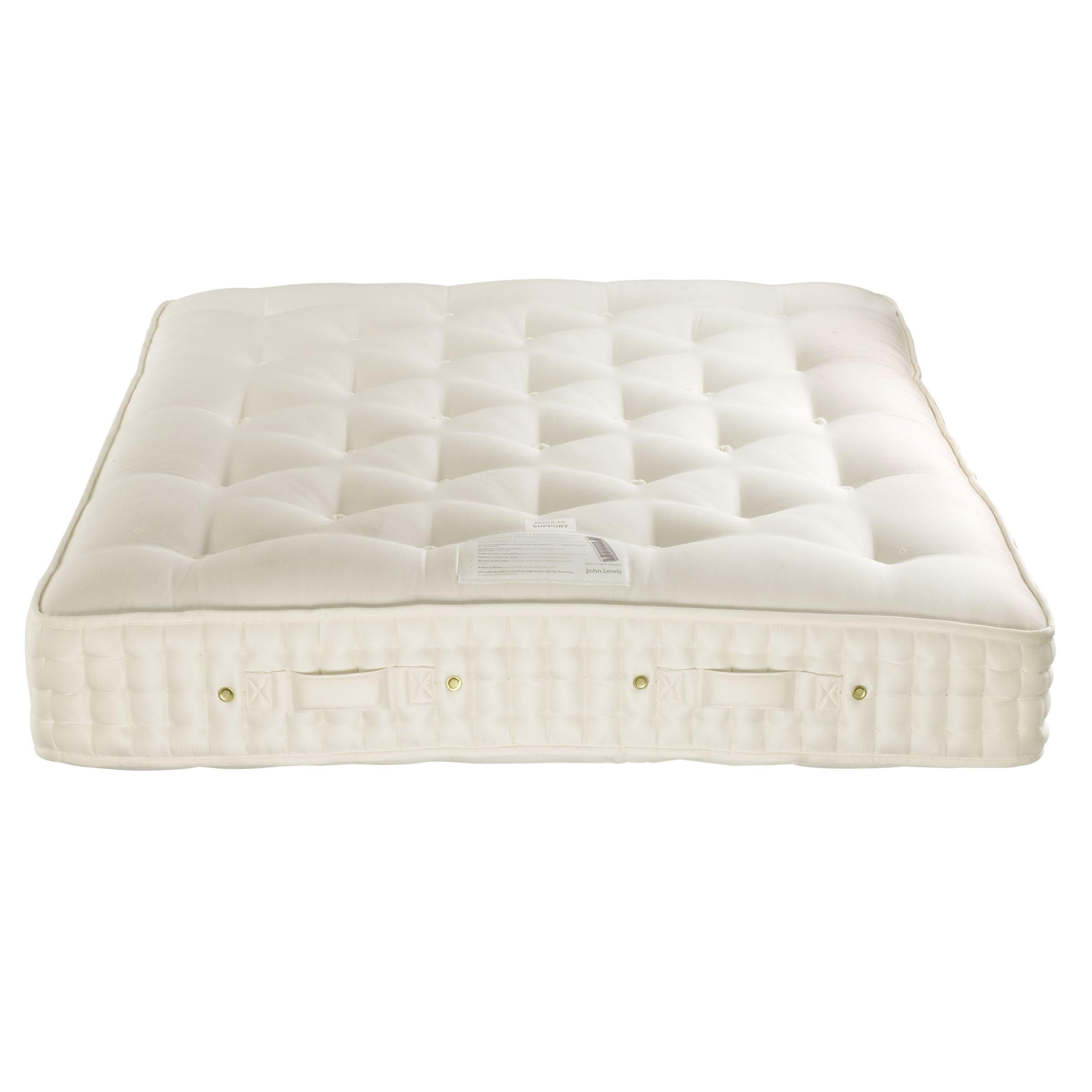 John Lewis Premier 3 Pocket Mattress, Super Kingsize Zipped and Linked at John Lewis