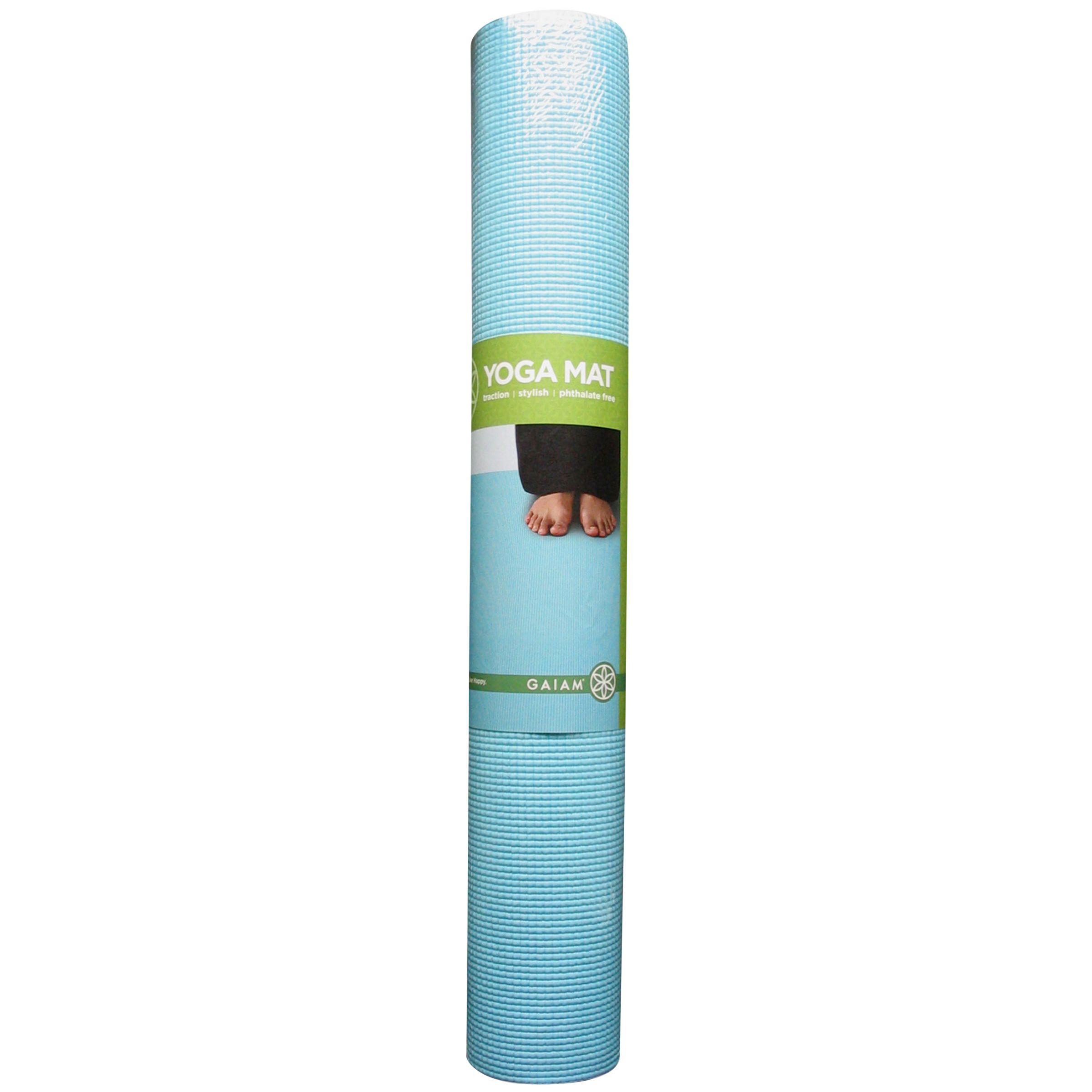 Gaiam Robin39s Egg Yoga Mat Blue