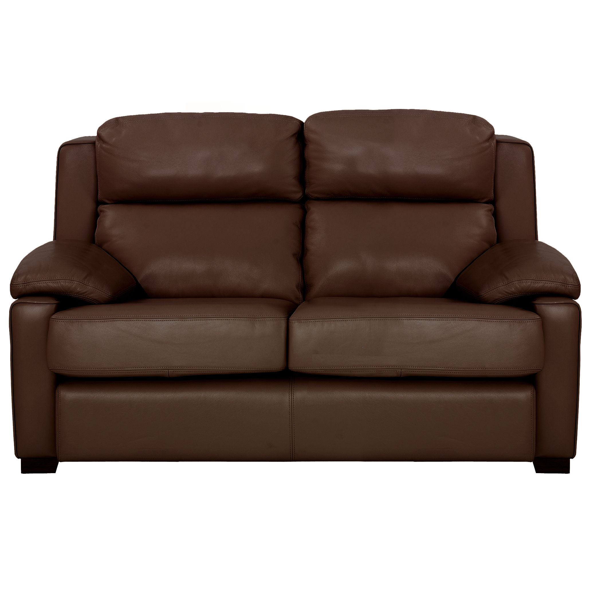 John Lewis Salamanca Small Sofa Brown Dark Feet