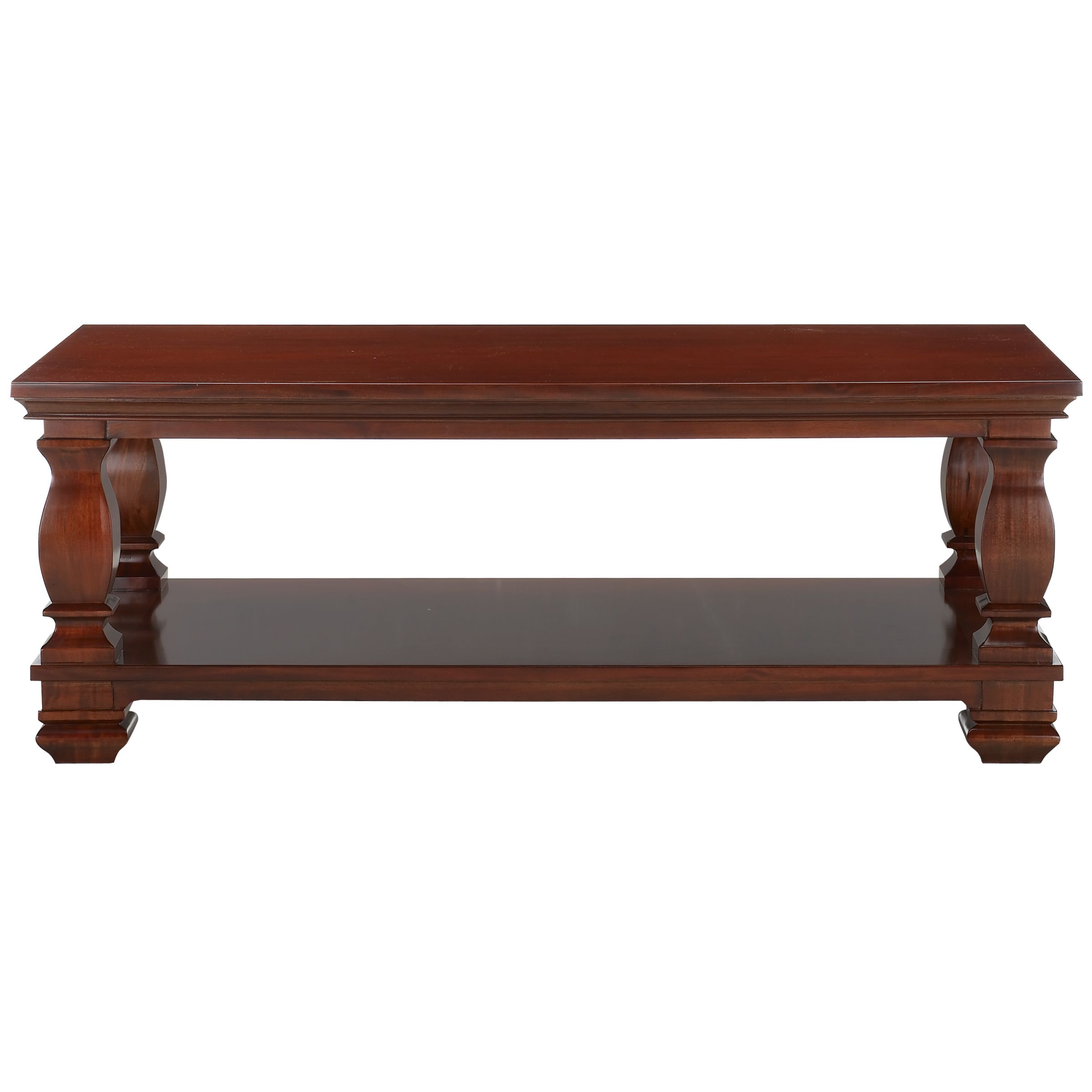 Harwood Coffee Table with Shelf