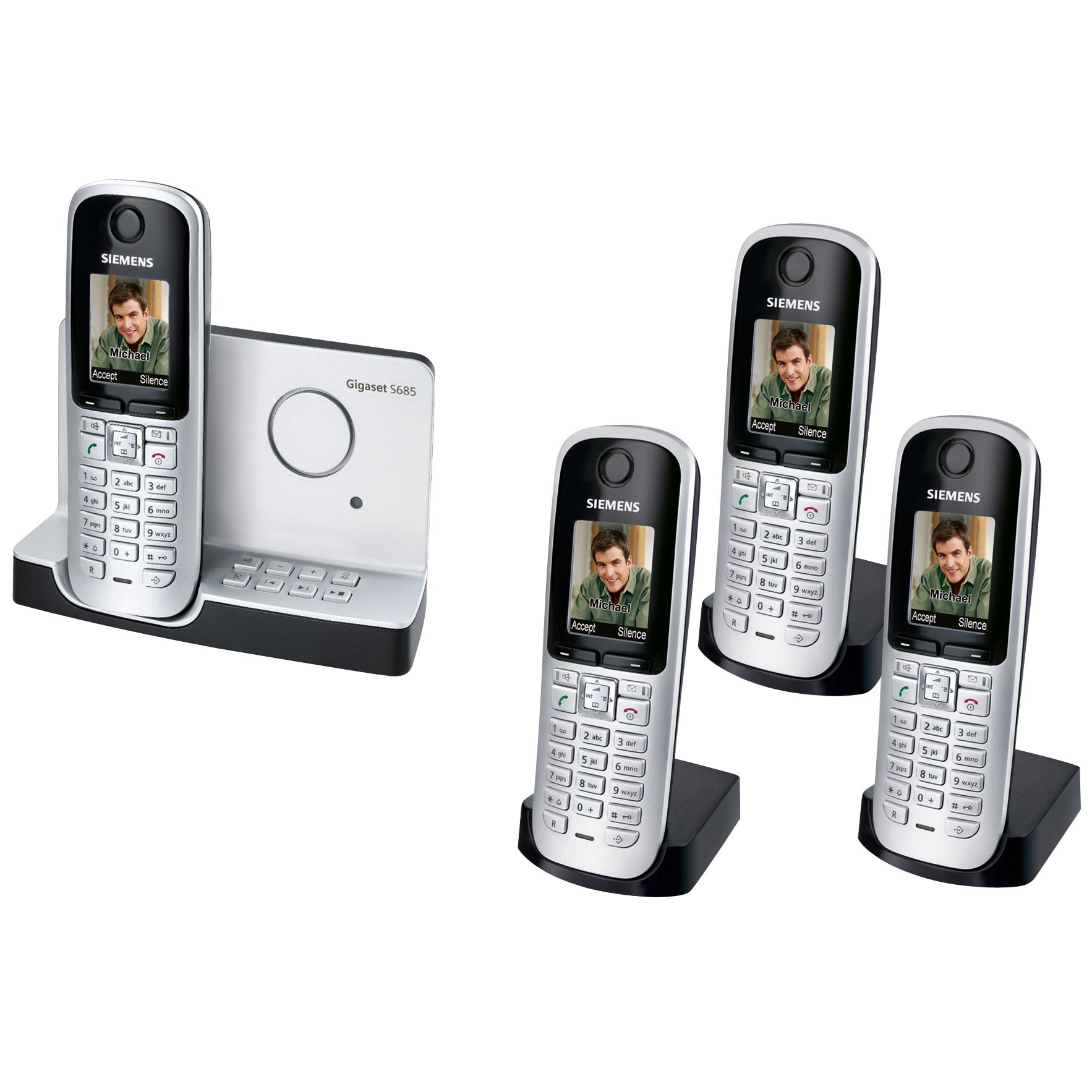 Siemens Gigaset C475 Digital Cordless Telephone and Answer Machine Single DECT