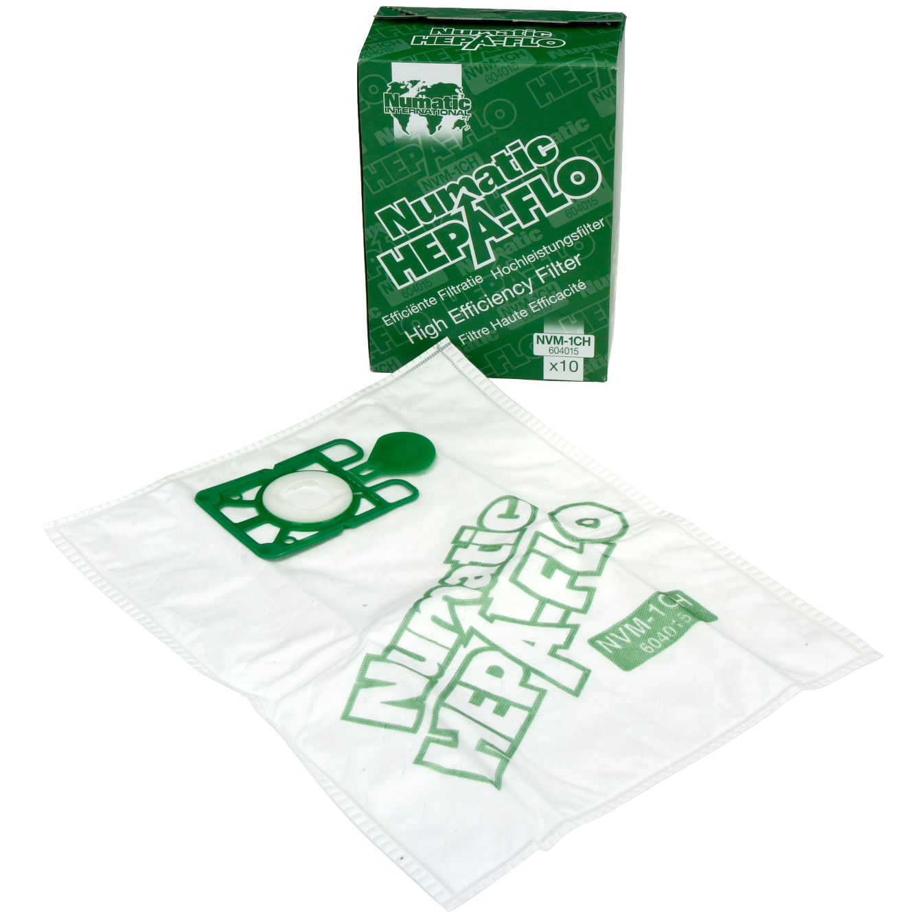 Numatic Henry HEPA Vacuum Cleaner Bags, Pack of 10