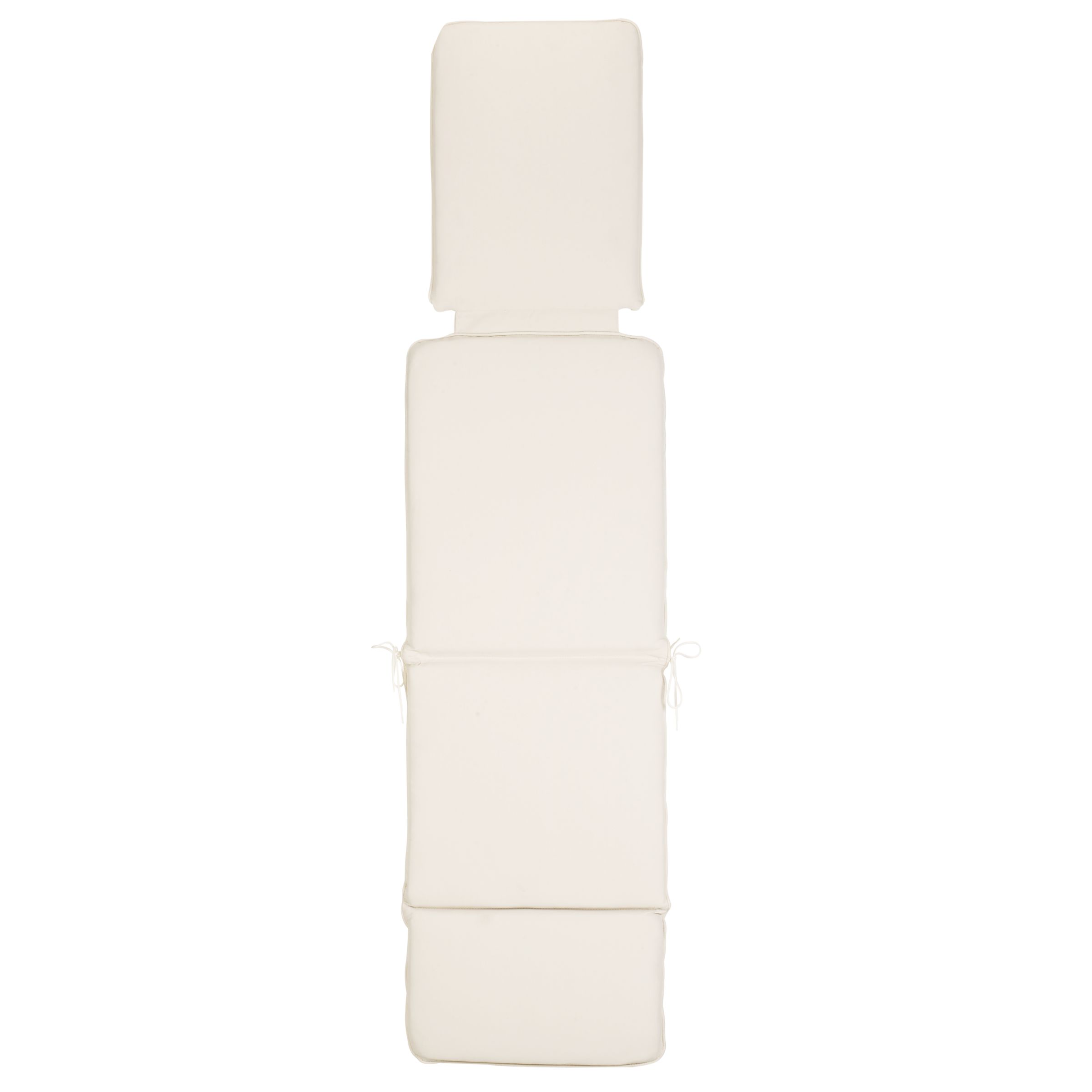 John Lewis Fiji Lounger Cushion, Natural