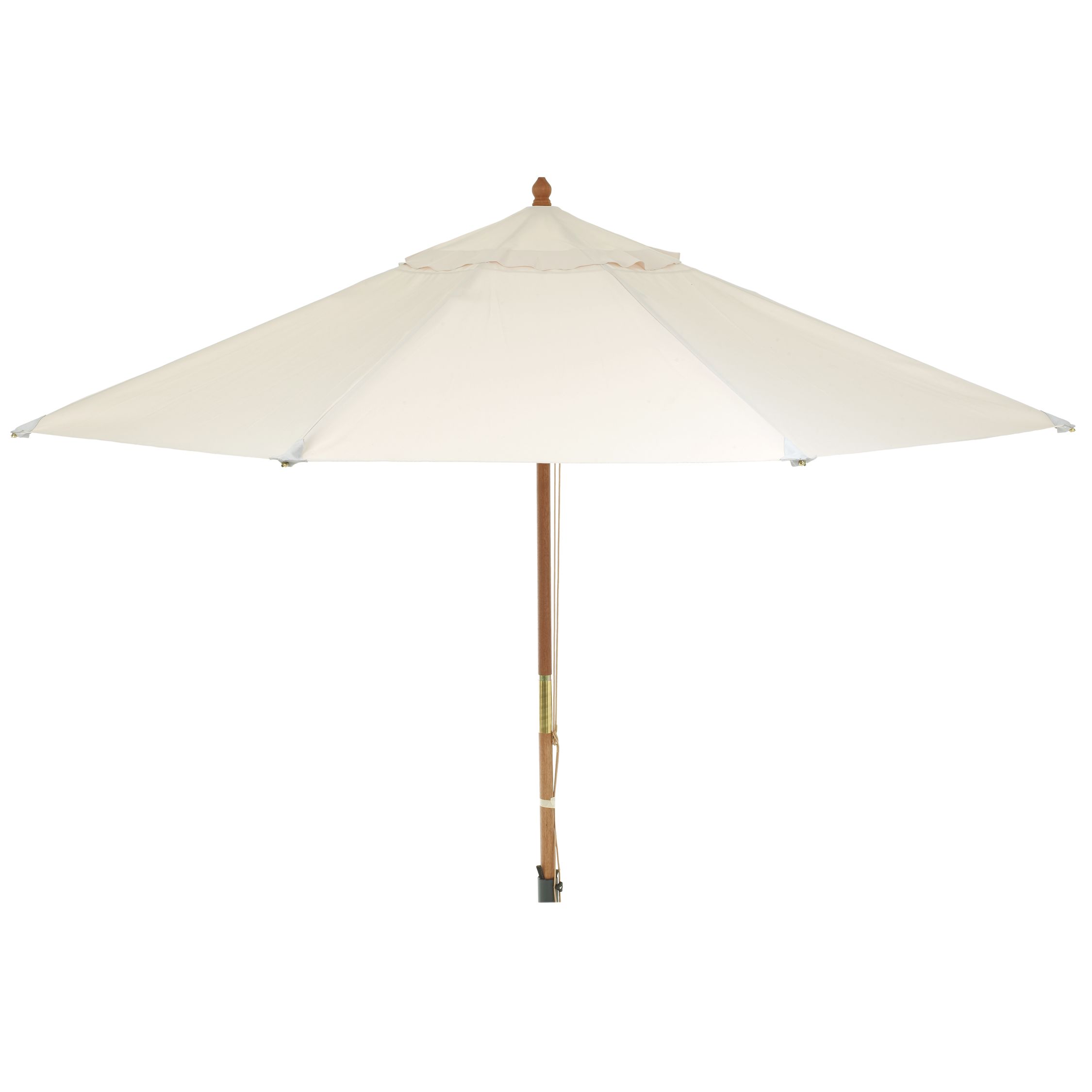 John Lewis Market Parasol, 2m, Natural