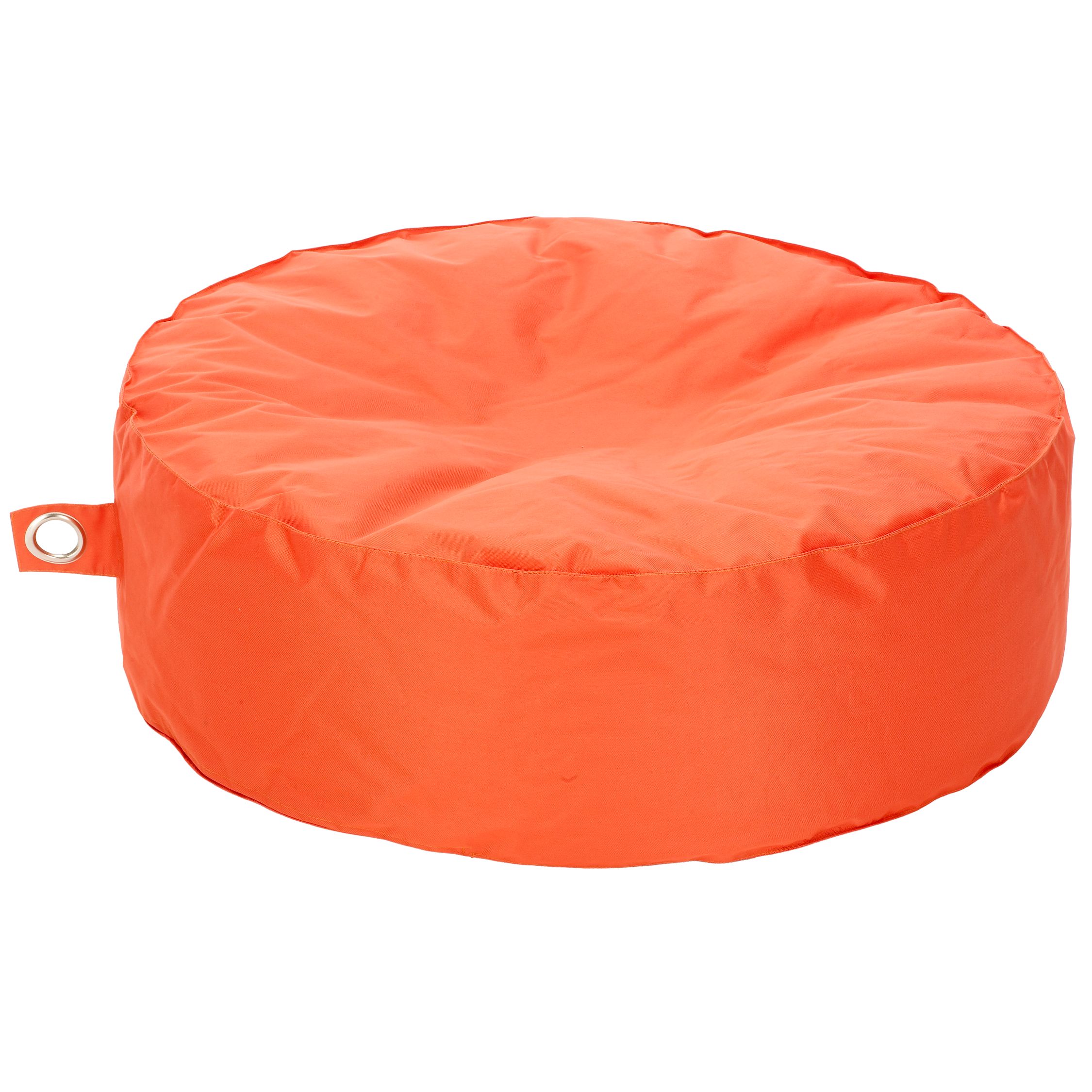 John Lewis Round Outdoor Beanbag, Flame