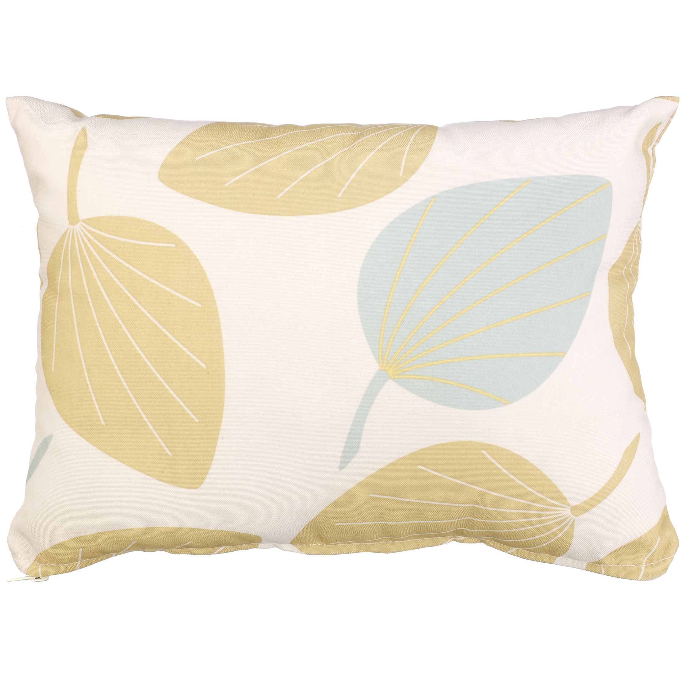 John Lewis Scatter Cushion, Leaf, 30x40cm