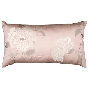 John Lewis Peonie Cushion, Pink, One size