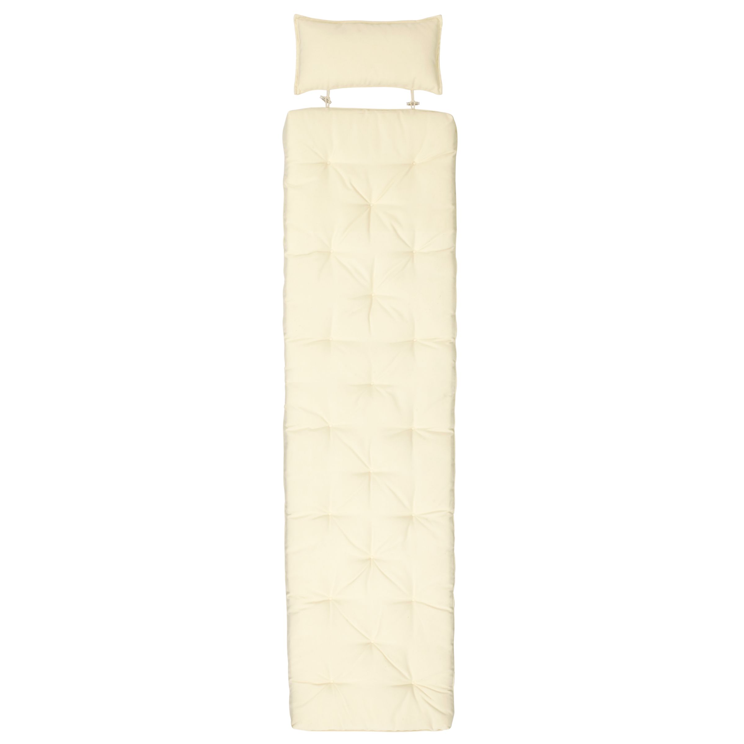 John Lewis Romano Cushion, Natural