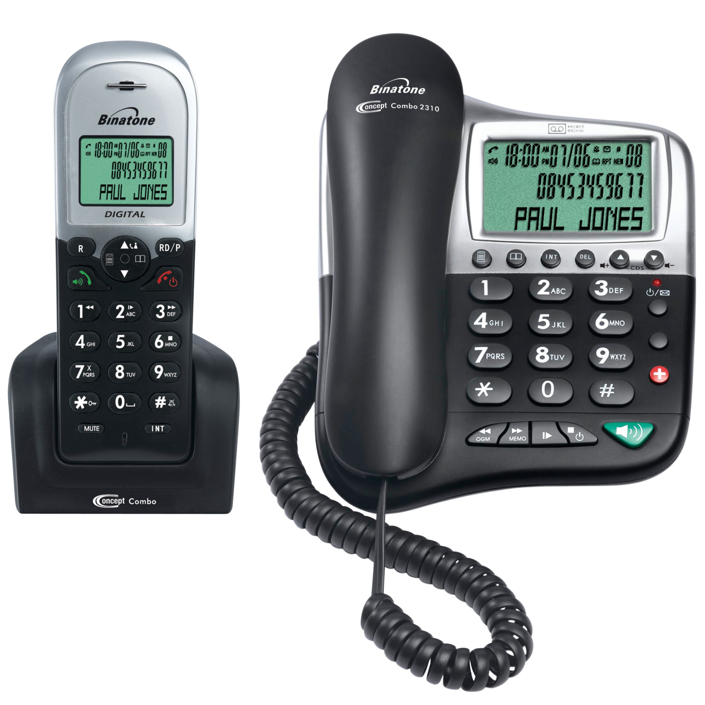 Binatone Concept 2310 Combo Single DECT