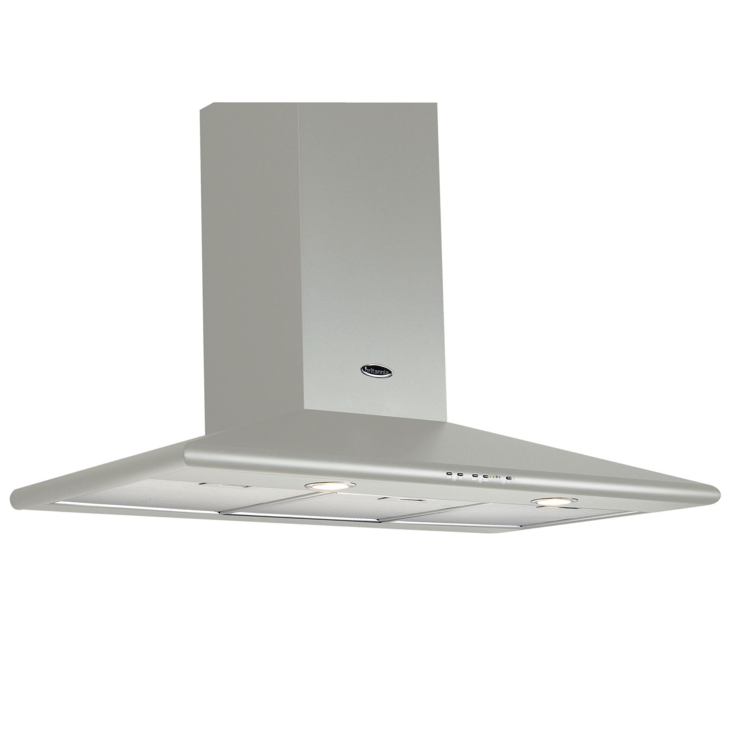 Britannia KB170-10-S Chimney Cooker Hood, Stainless Steel at John Lewis