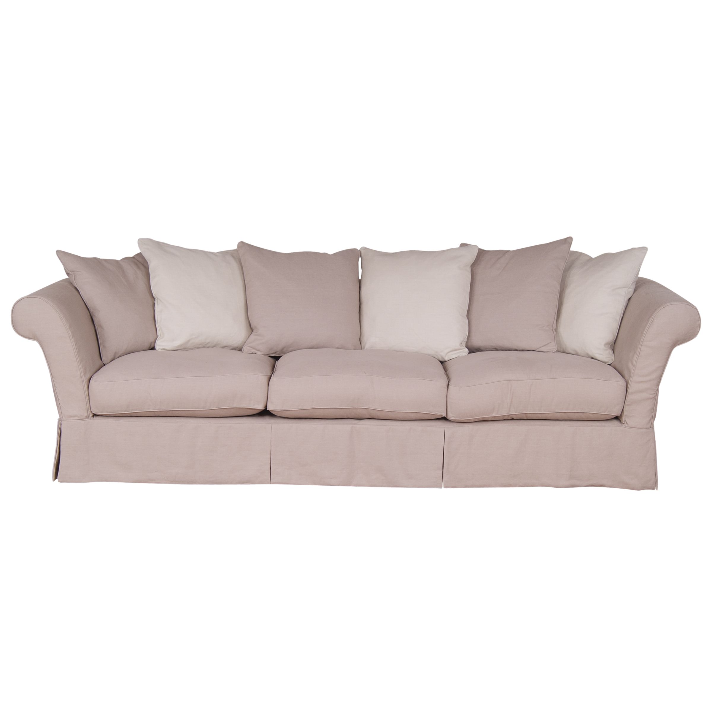 John Lewis Durban Grand Sofa, Nutmeg