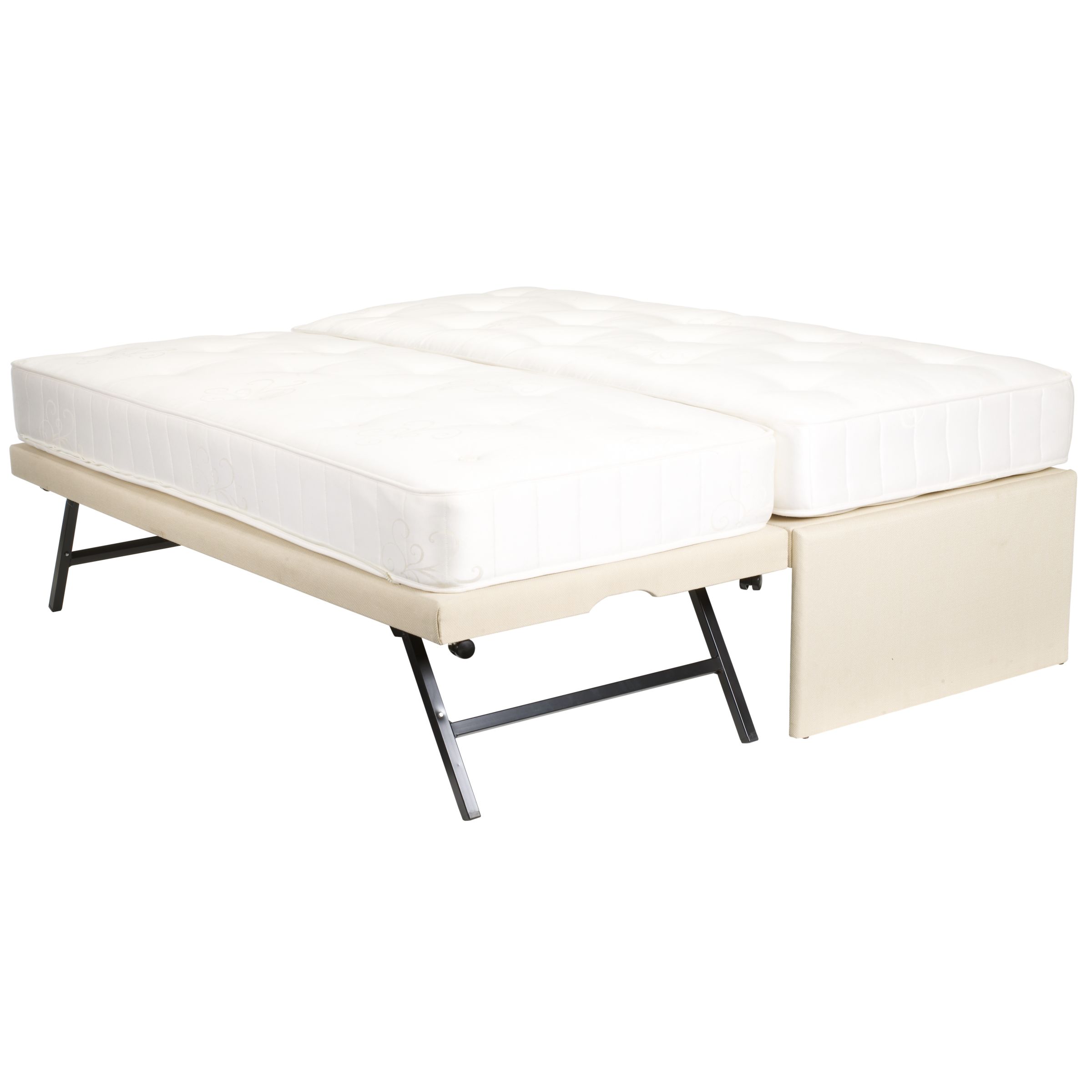 John Lewis Newton Guest Bed with Mattresses,