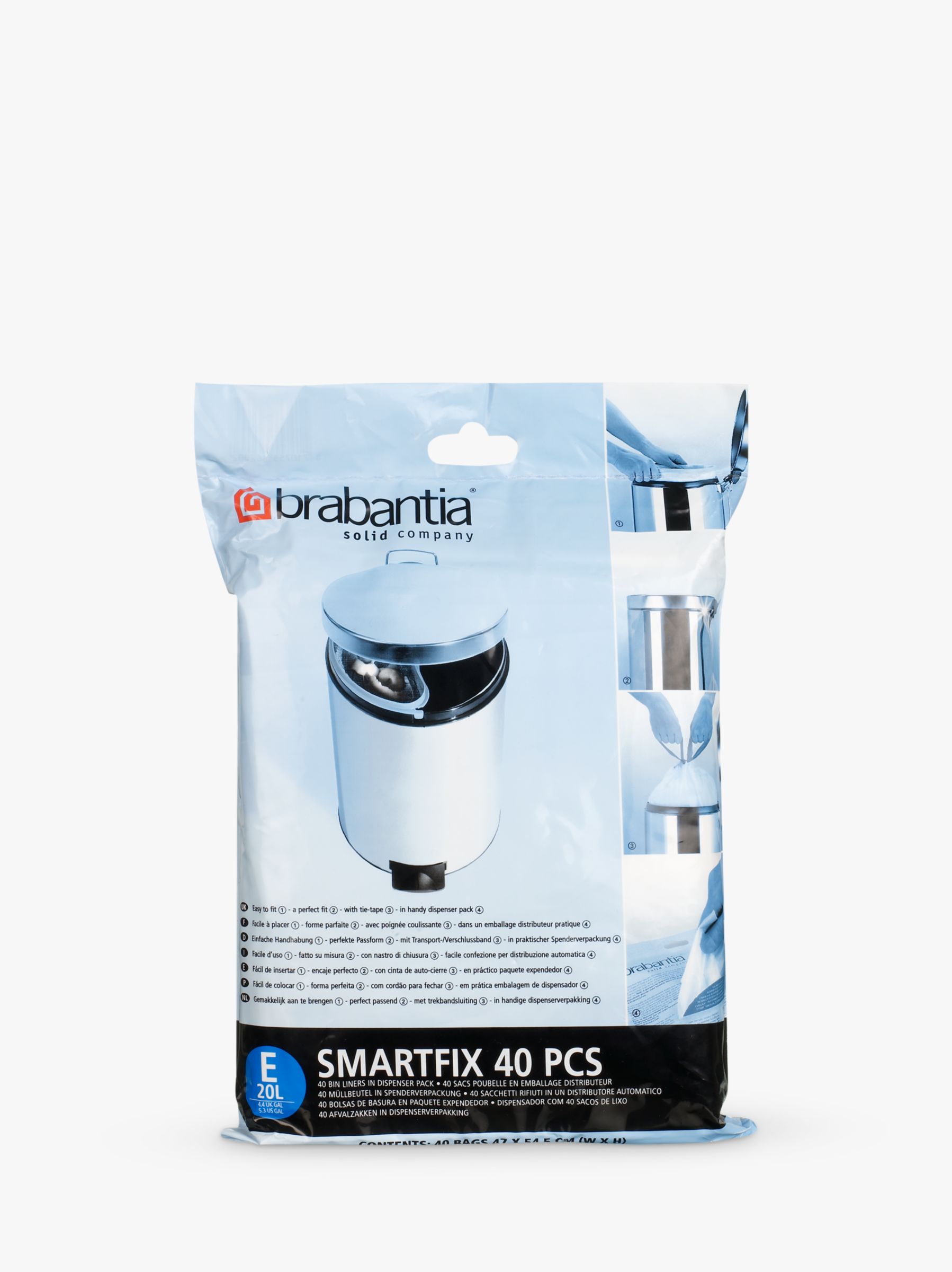 Smartfix Bin Liners, E, 20L