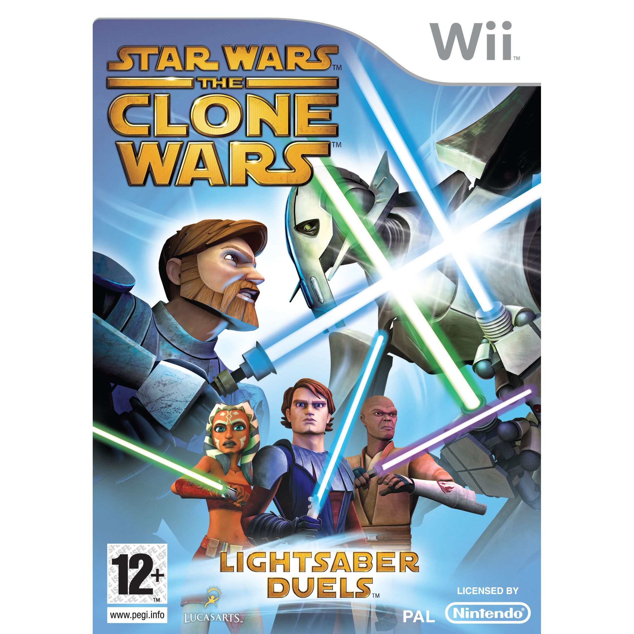 Star Wars The Clone Wars Light Sabre Duels for Nintendo Wii