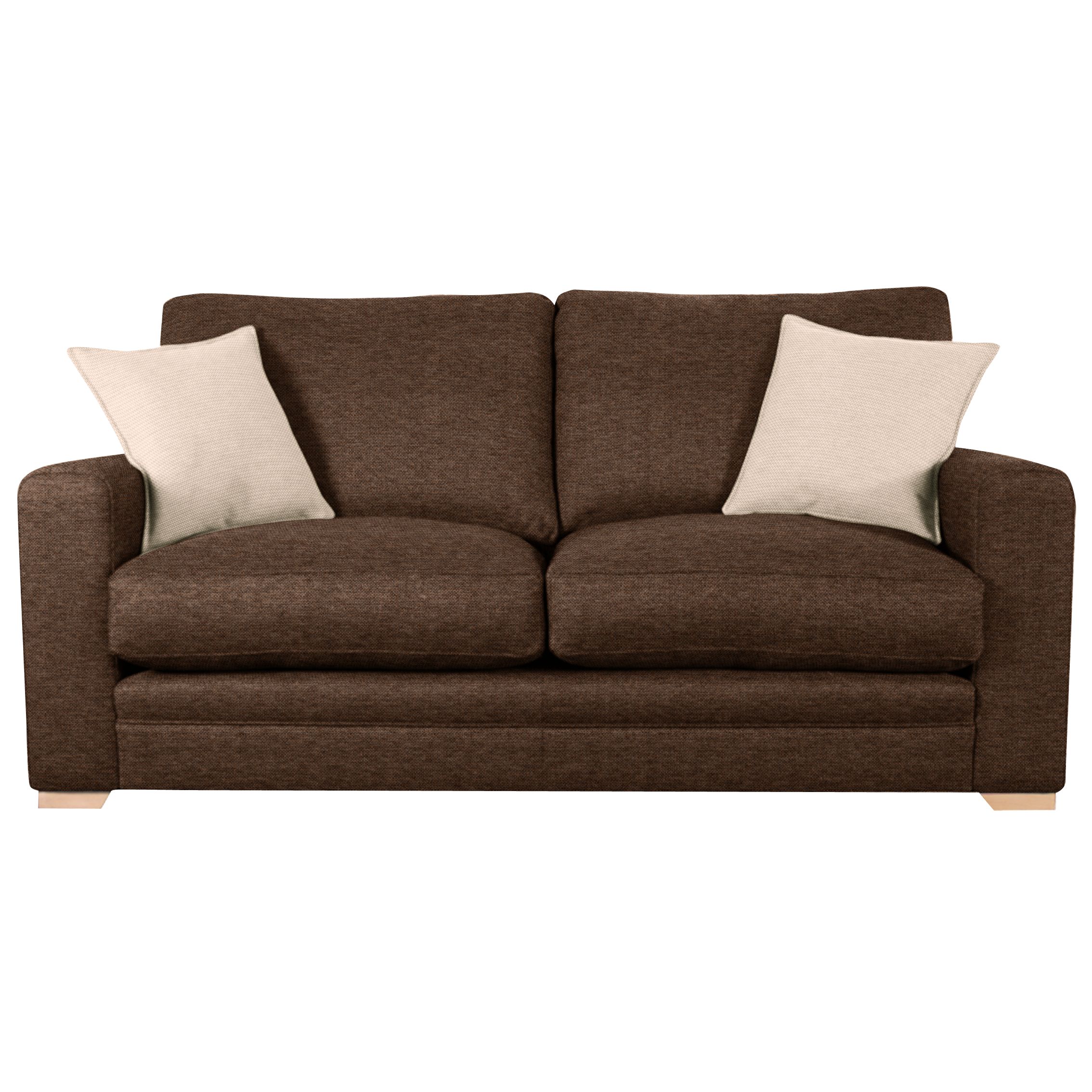 John Lewis Umbria Medium Sofa, Cocoa