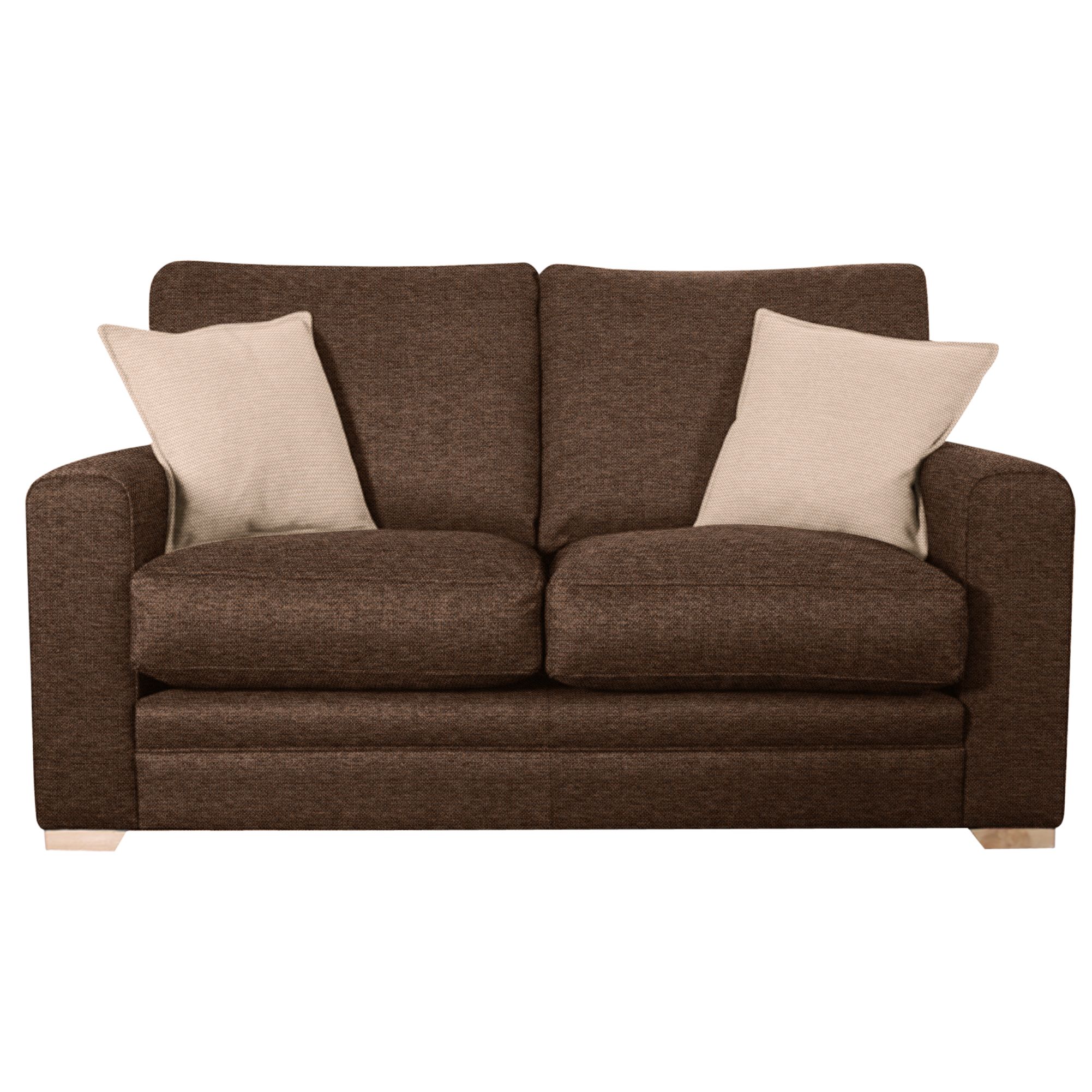 John Lewis Umbria Small Sofa, Cocoa