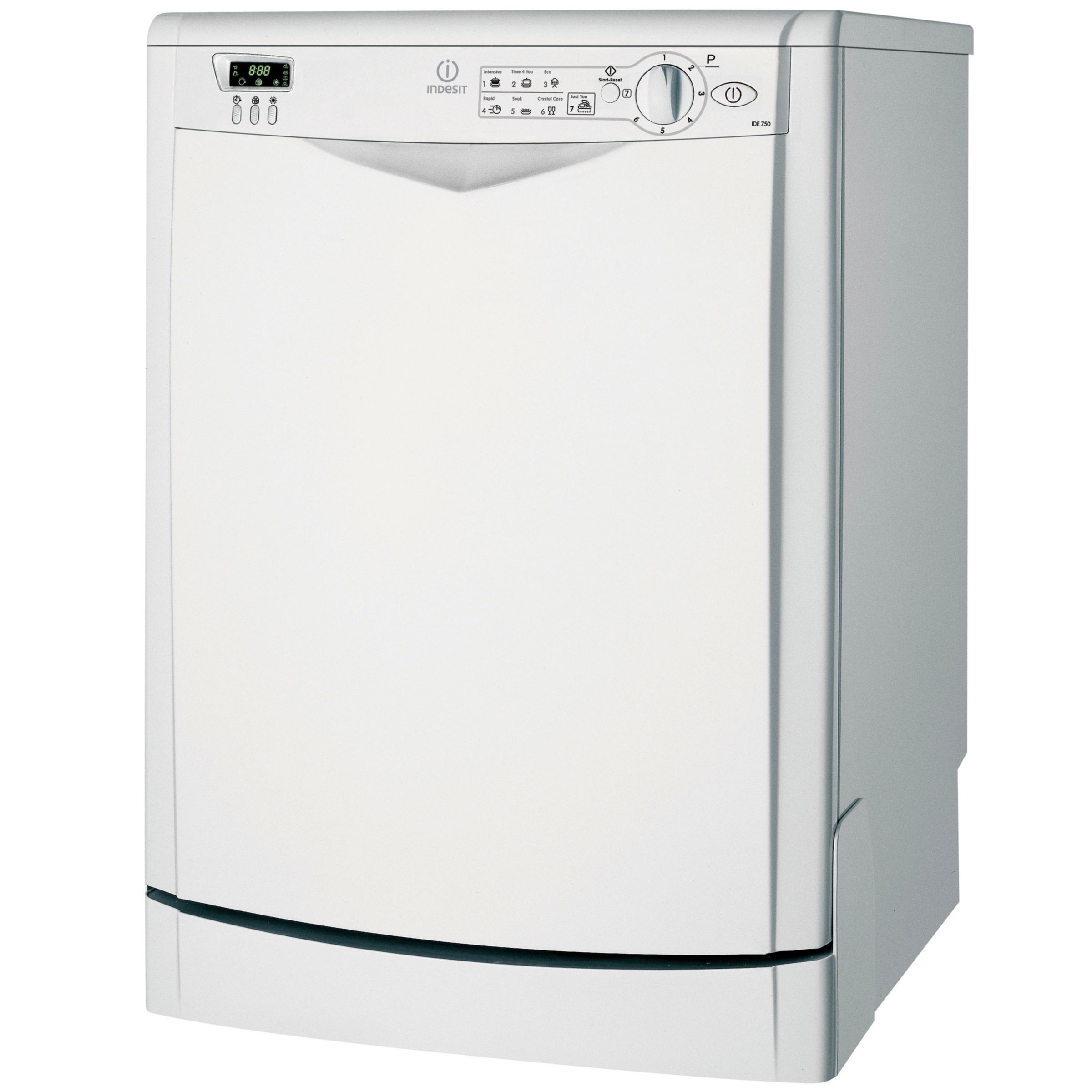 Indesit IDE750 Dishwasher, White