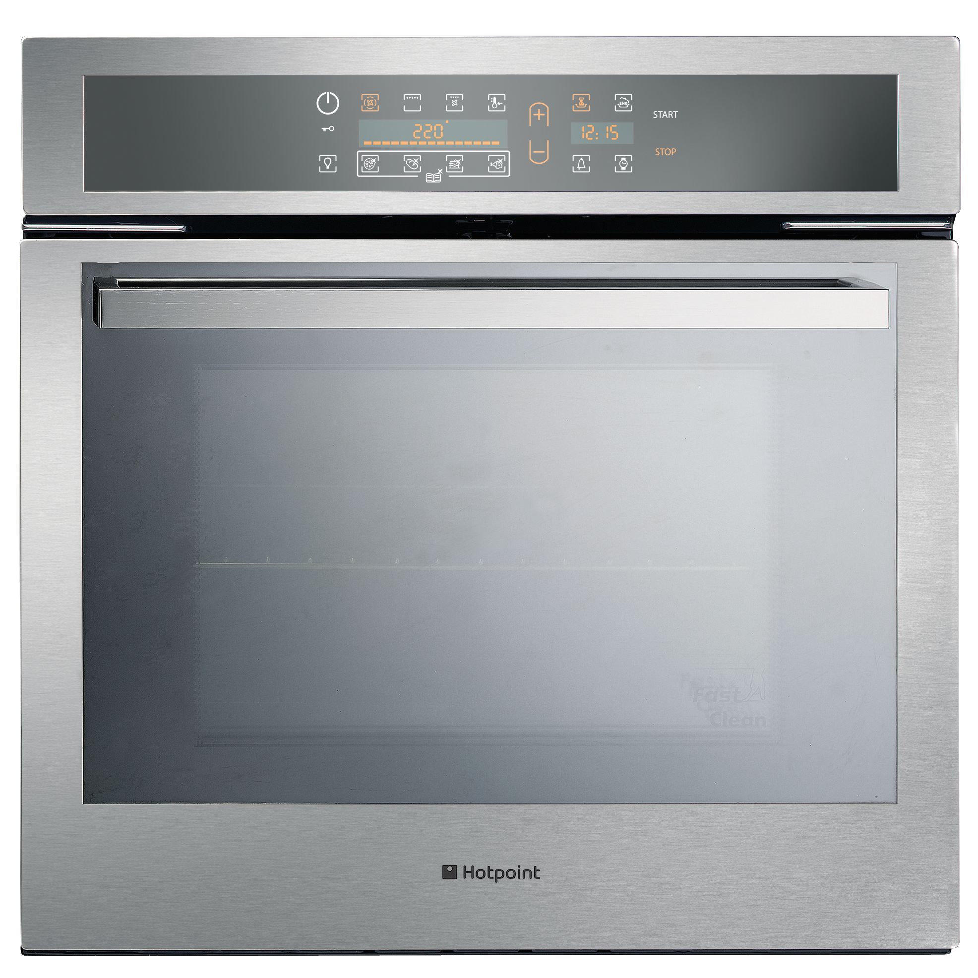 Hotpoint SE103PGX Single Electric Oven, Stainless Steel at John Lewis