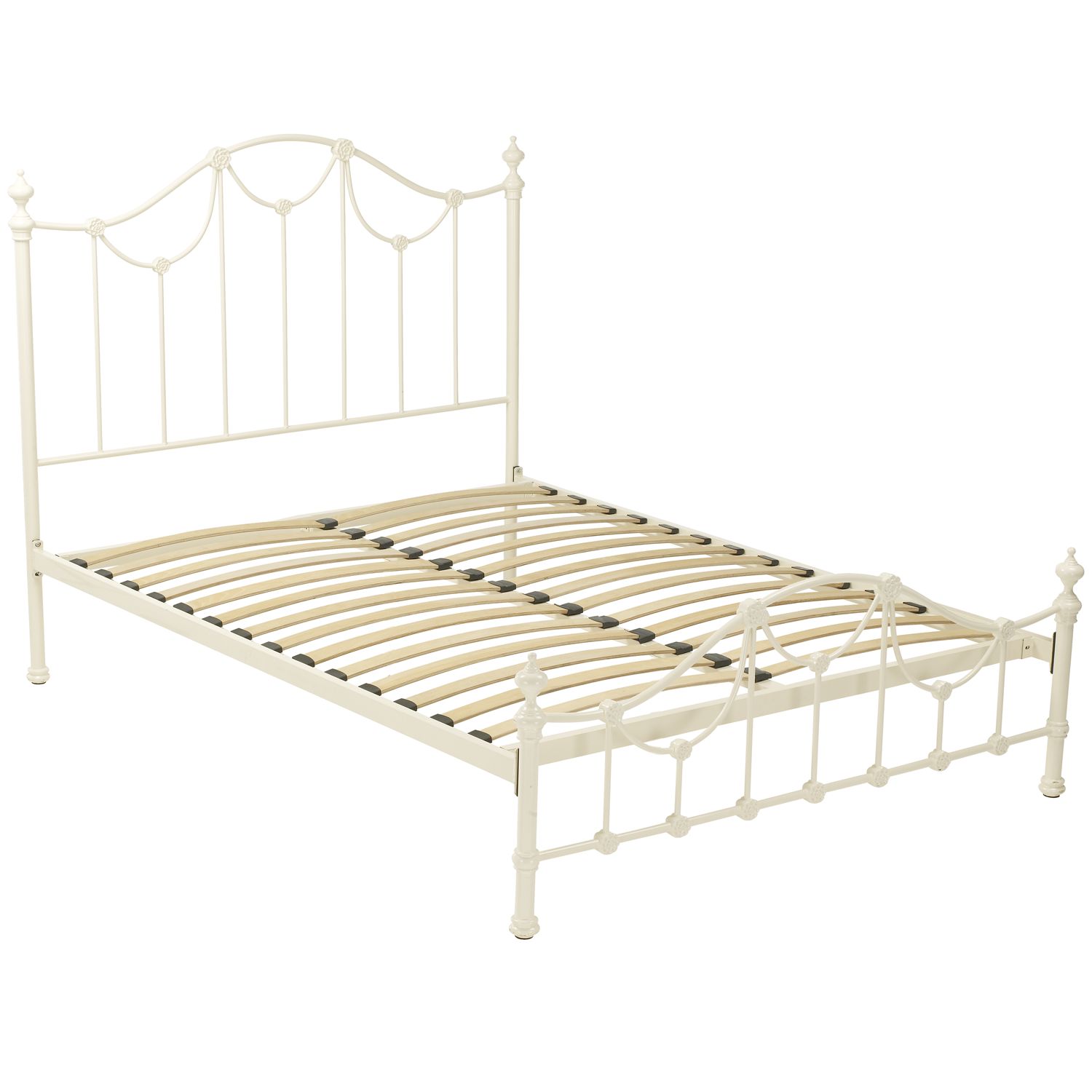 John Lewis Rosie Low End Metal Bedstead, Kingsize