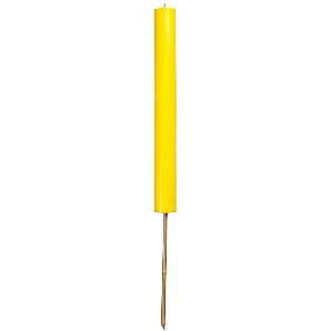 John Lewis Torch Candle, Yellow