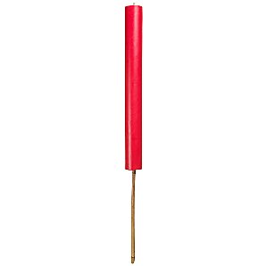John Lewis Torch Candle, Red