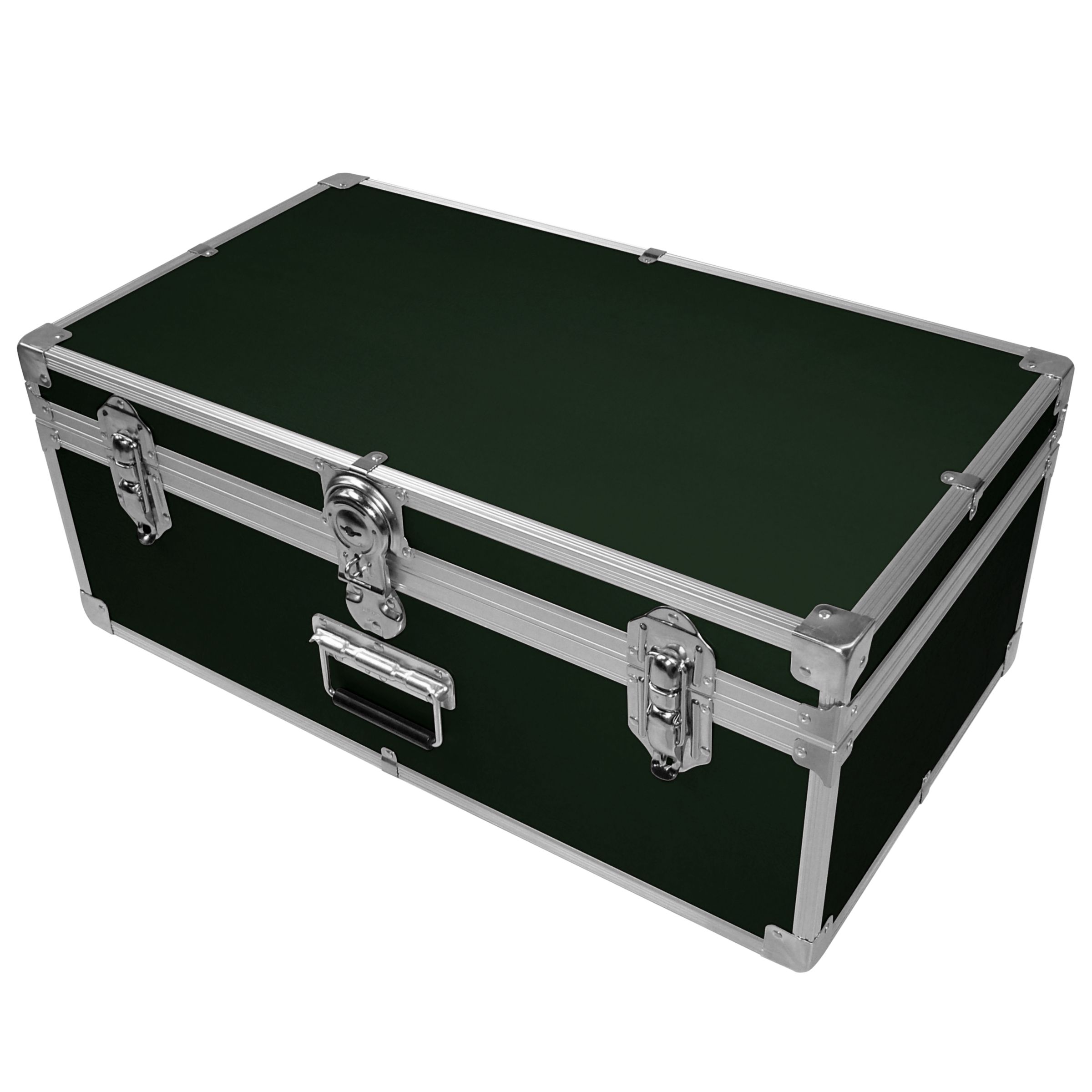 John Lewis Fortified Attache Trunk, Green at JohnLewis
