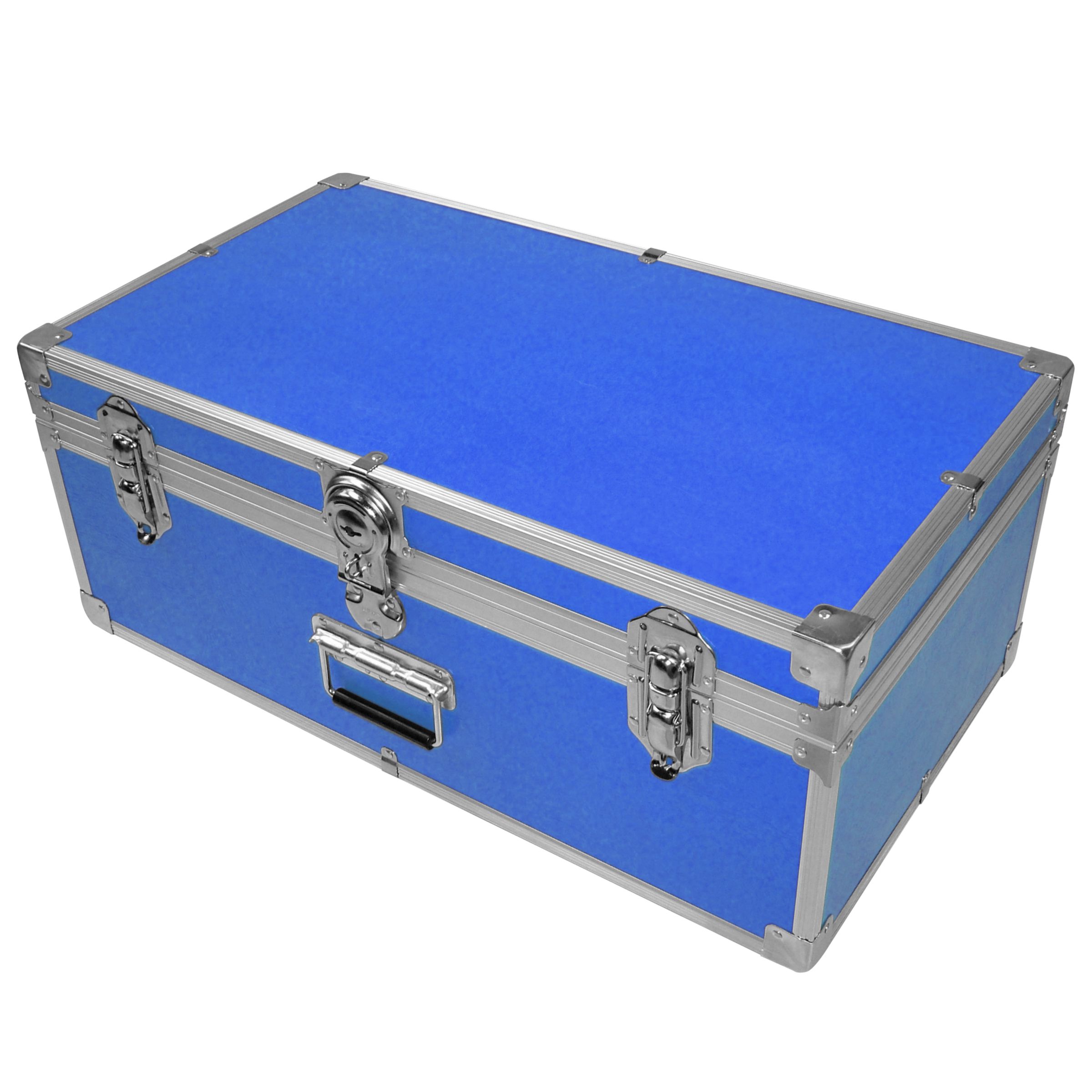John Lewis Fortified Attache Trunk, Royal Blue at JohnLewis