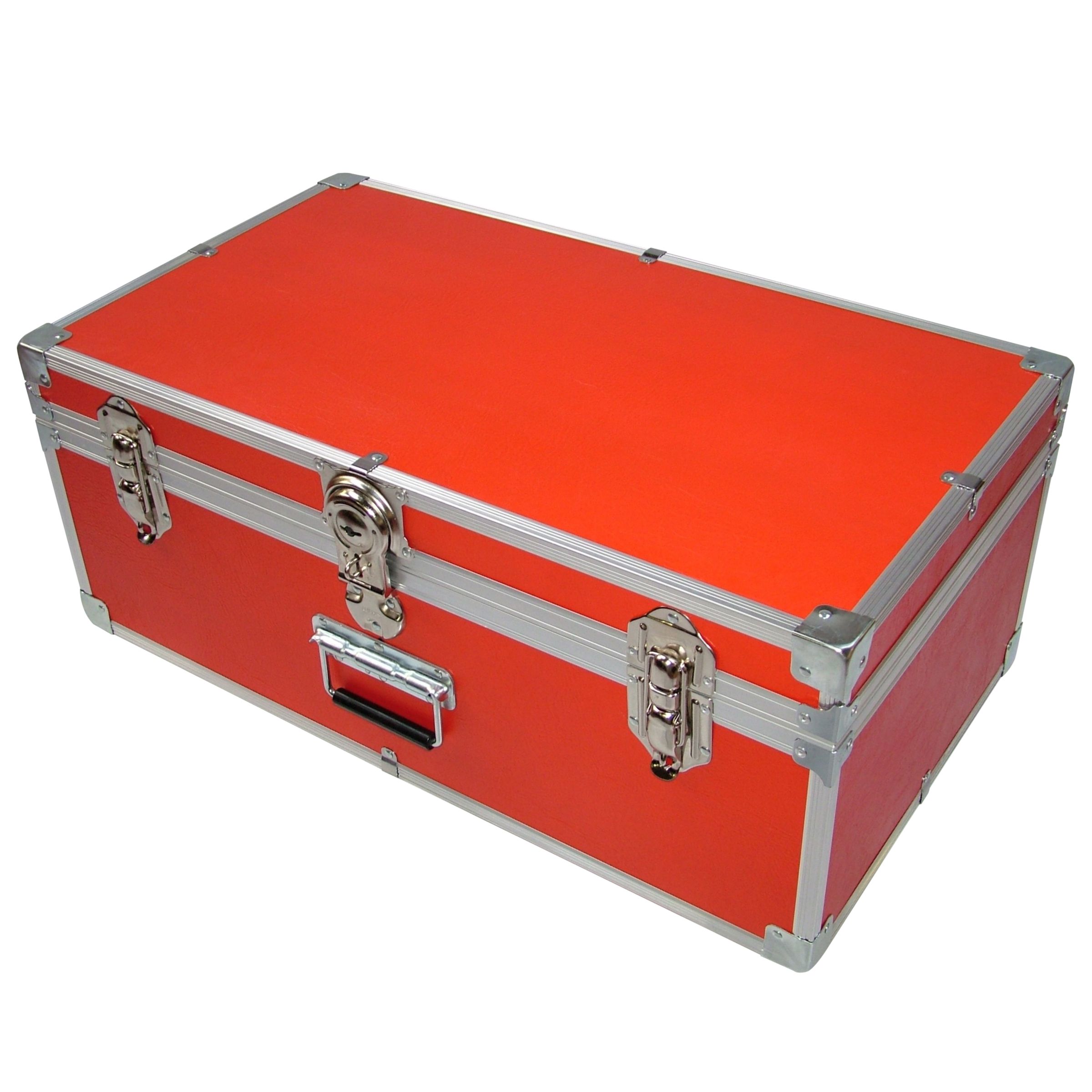 John Lewis Fortified Attache Trunk, Red at JohnLewis