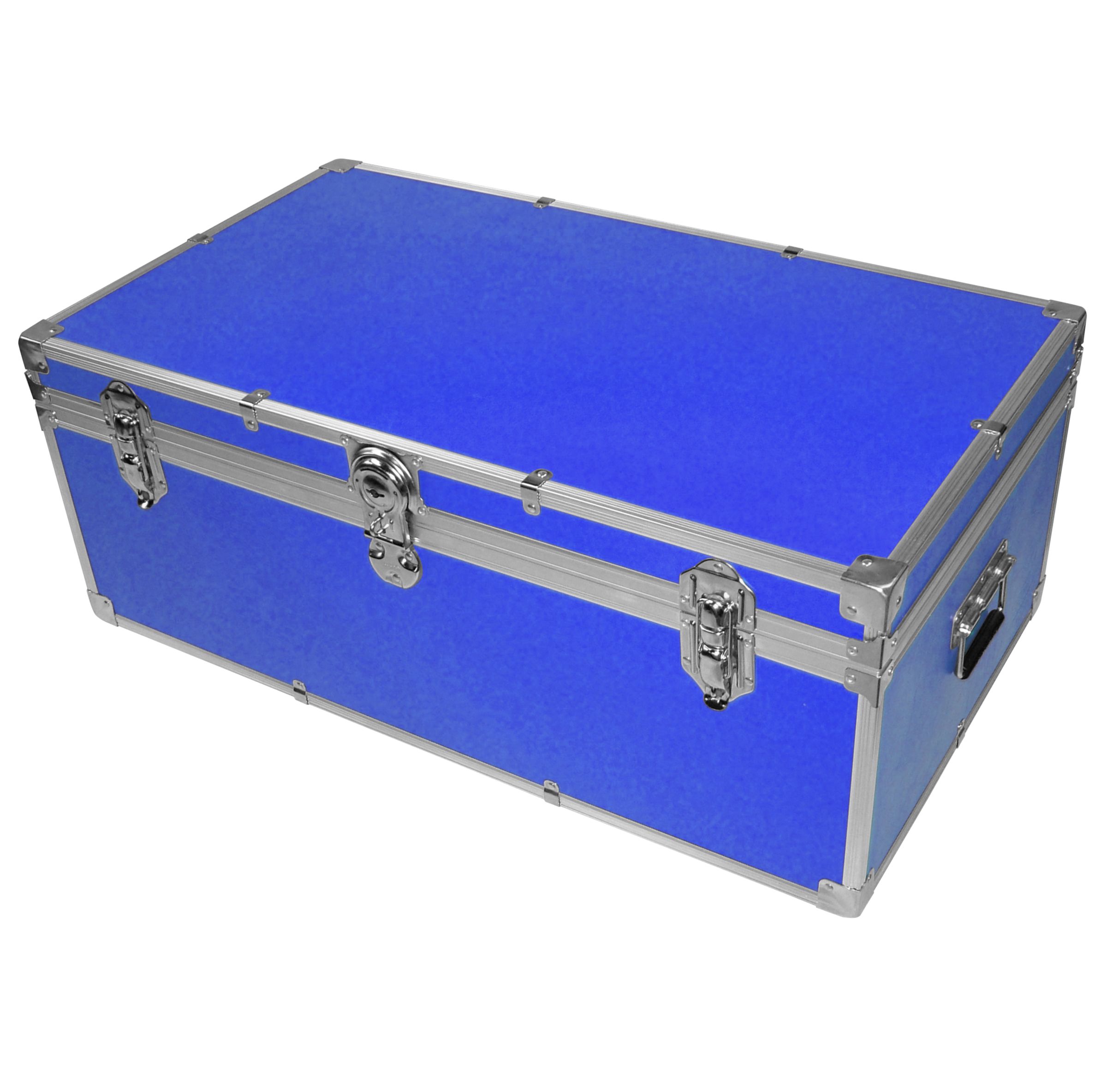 John Lewis Fortified Hand Trunk, Royal Blue at John Lewis