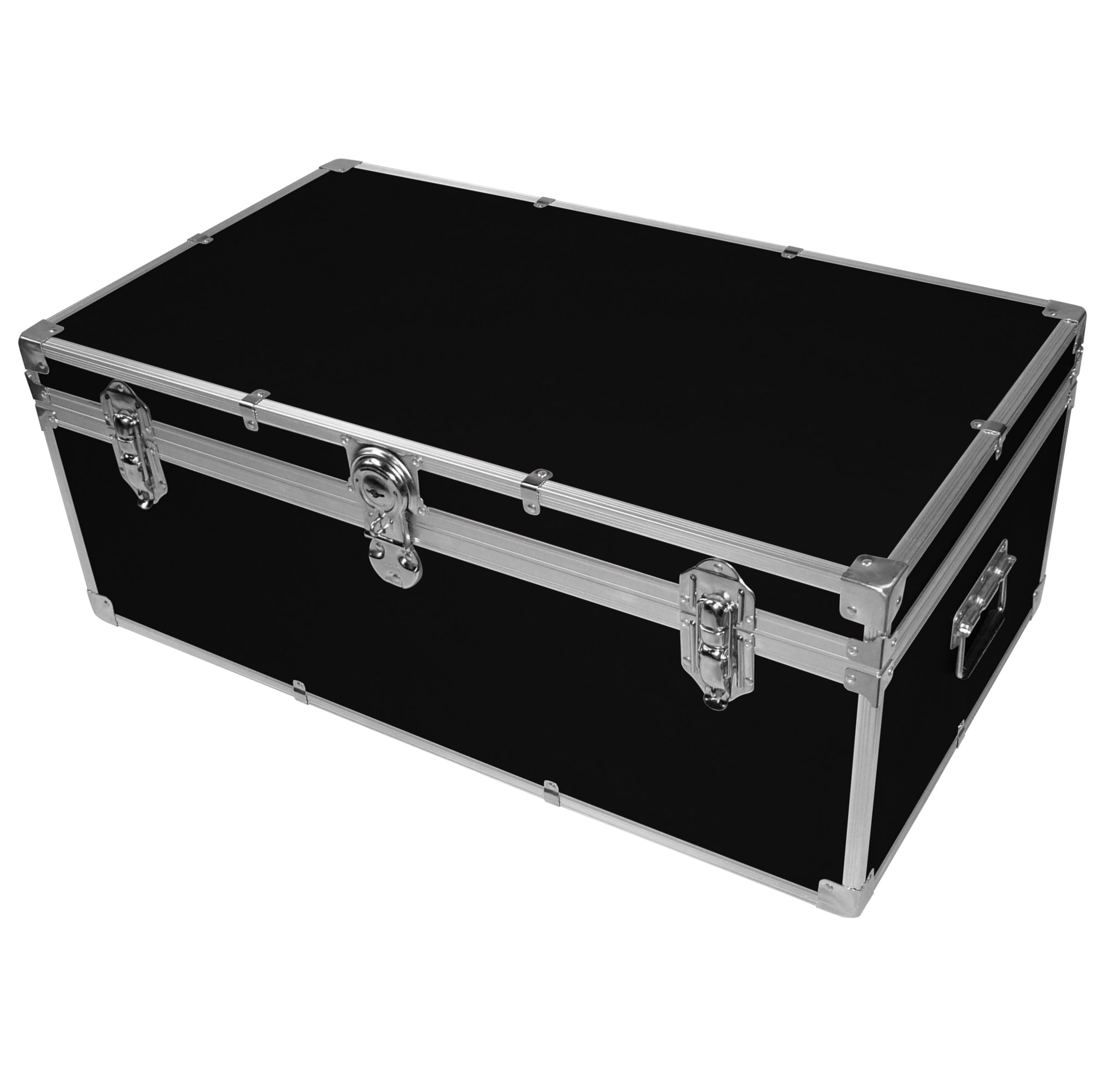 John Lewis Fortified Hand Trunk, Black at John Lewis