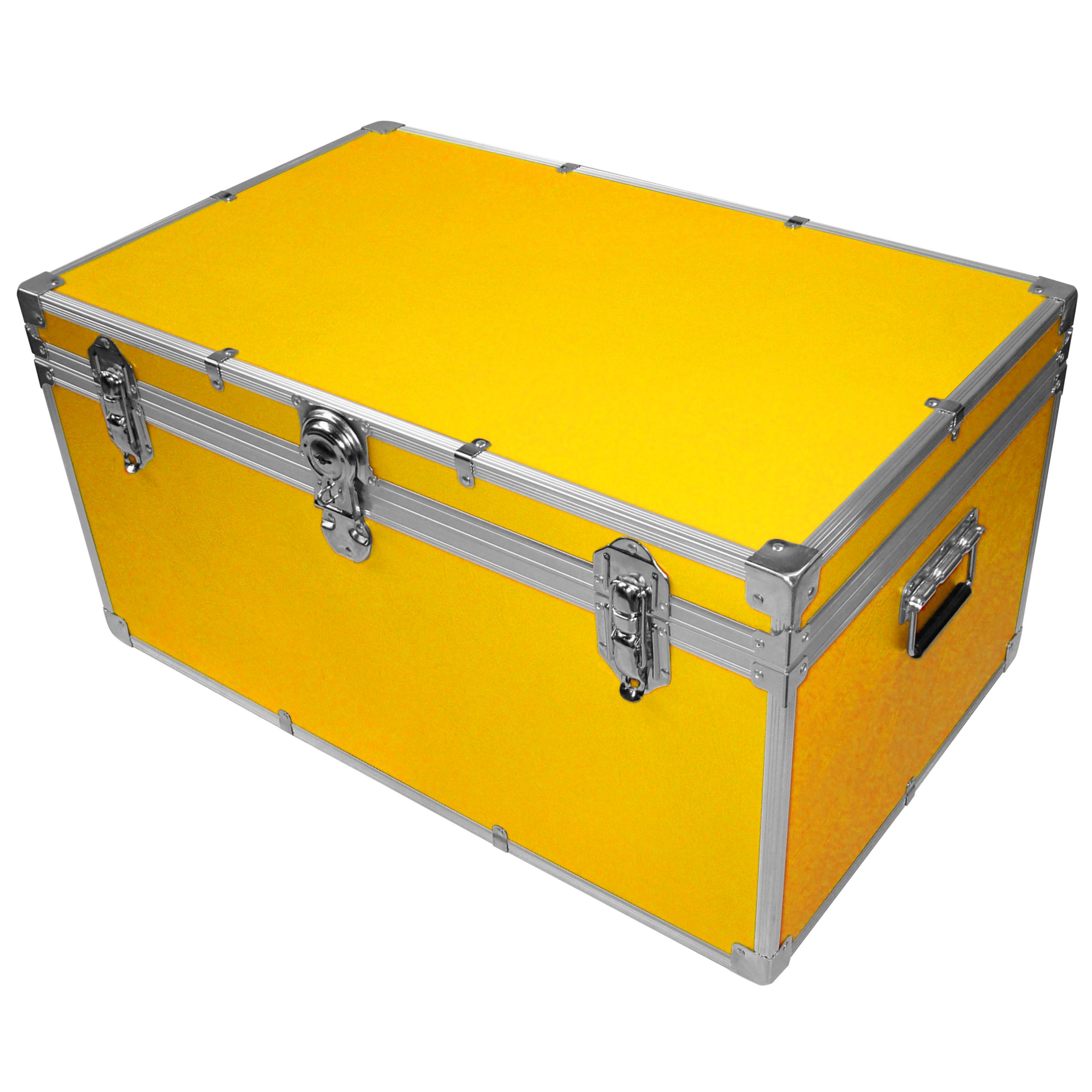 John Lewis Fortified Storer Trunk, Yellow at John Lewis