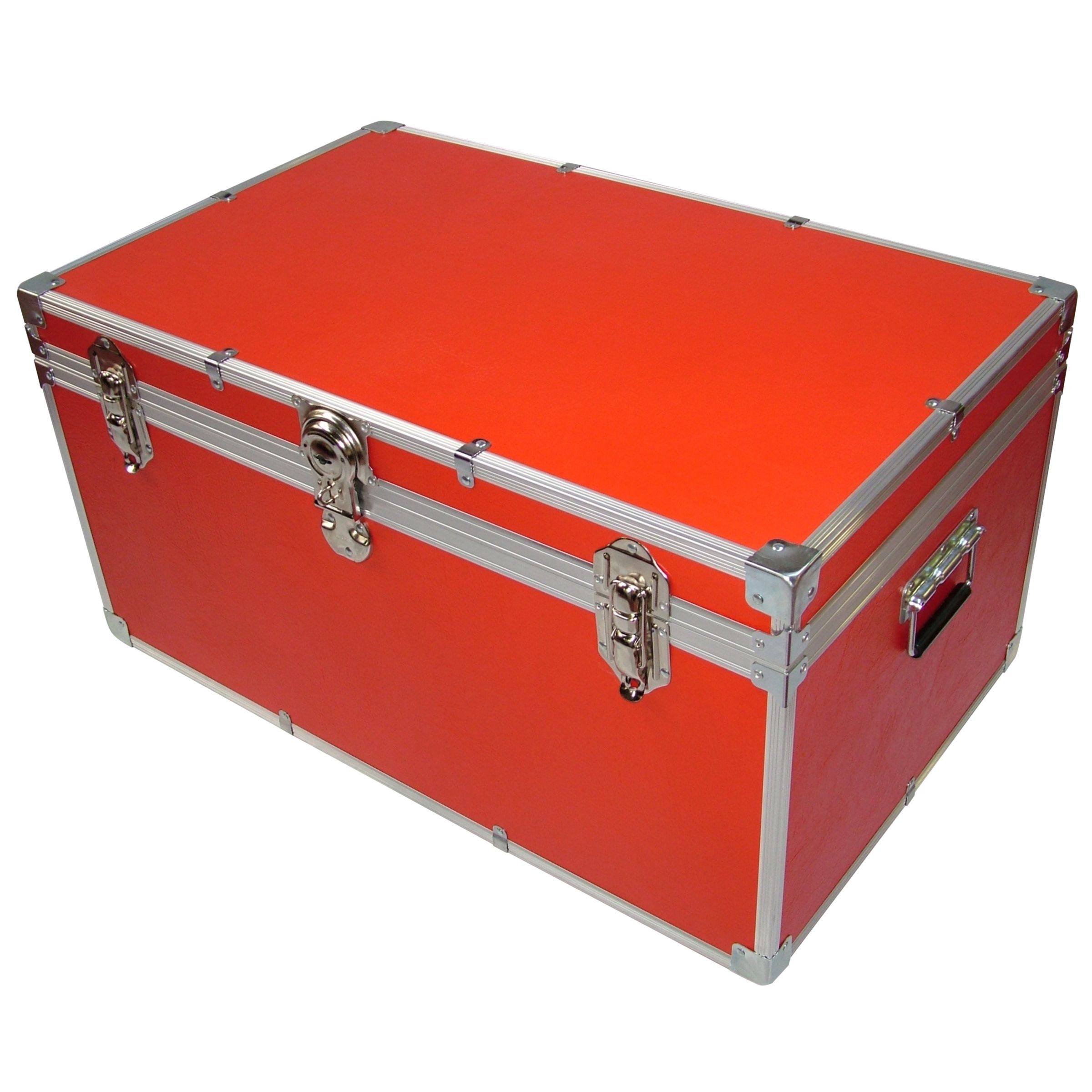 John Lewis Fortified Storer Trunk, Red at JohnLewis