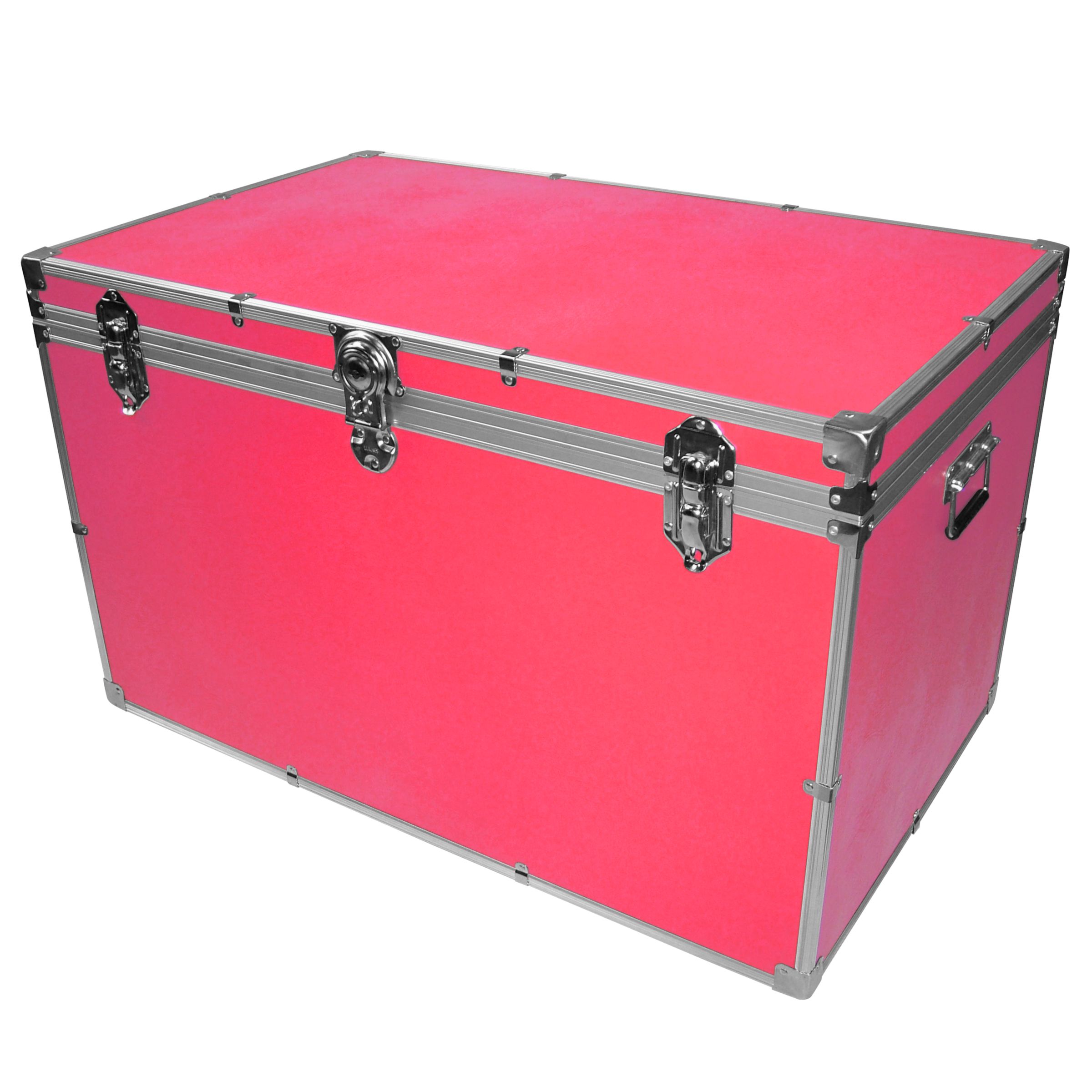 John Lewis Fortified King Trunk, Pink at John Lewis