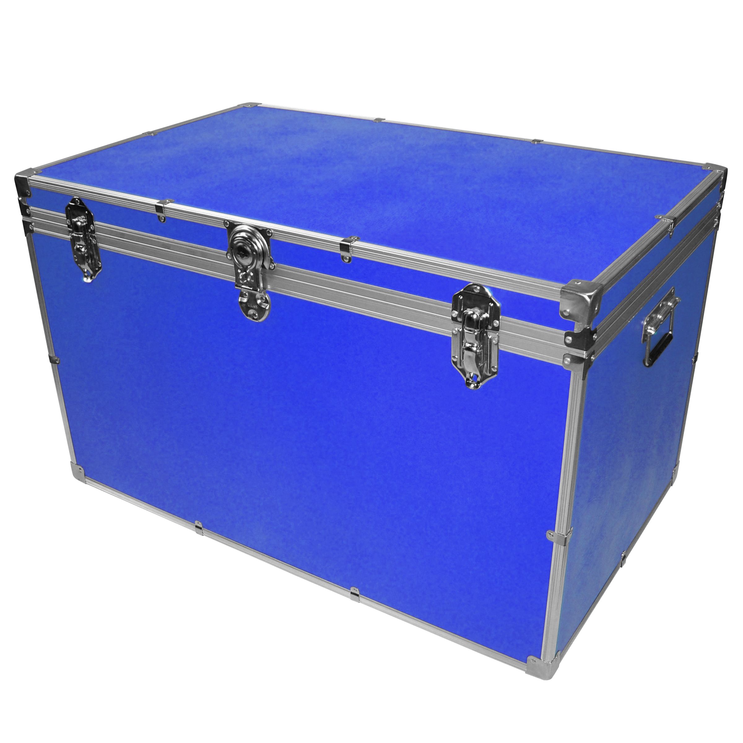 John Lewis Fortified King Trunk, Royal Blue at John Lewis