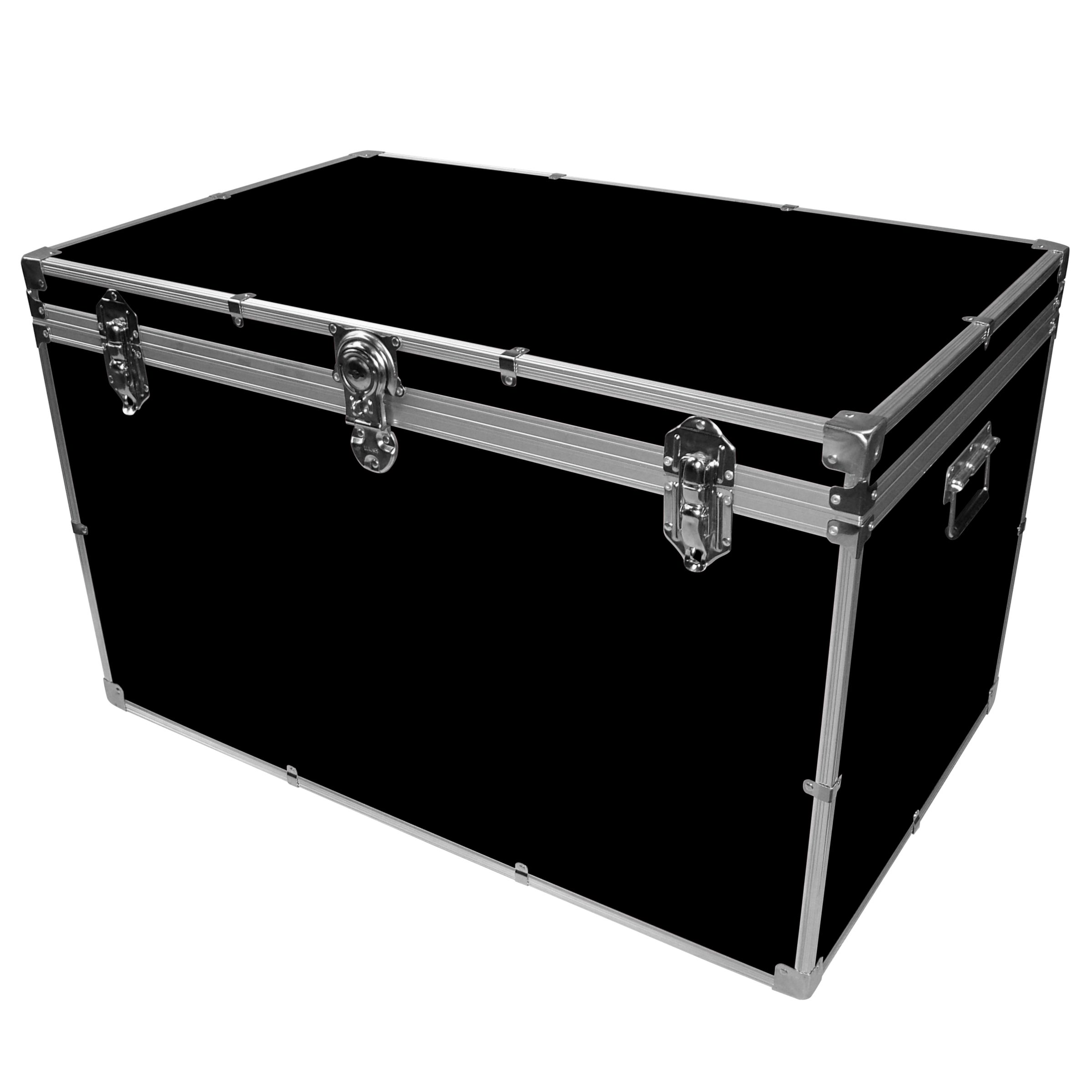 John Lewis Fortified King Trunk, Black at John Lewis