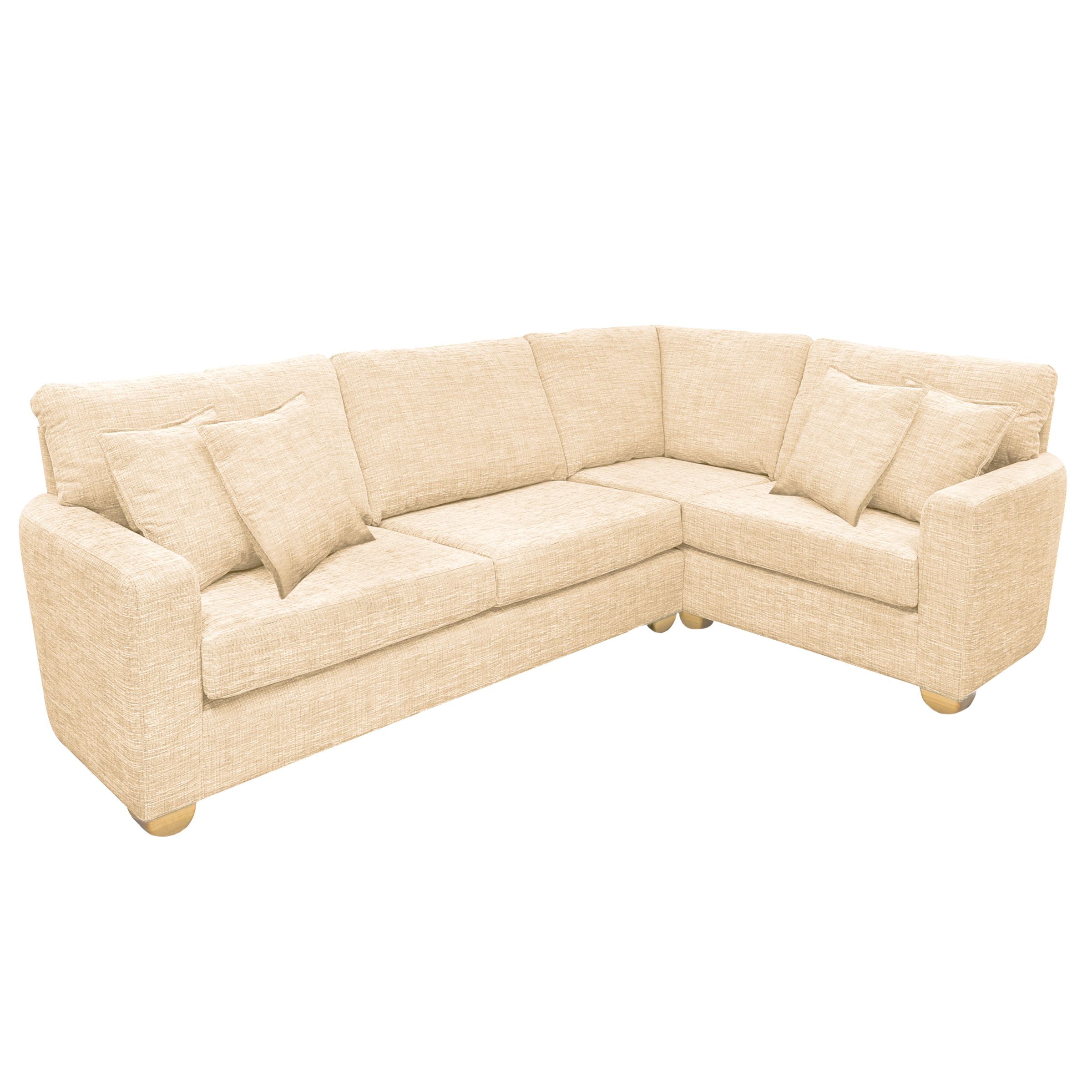 John Lewis Gino Left Hand Facing Corner Unit Sand