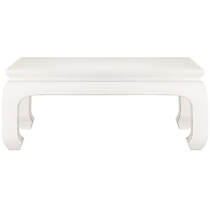 John Lewis Chinese Collection Mulan Coffee Table, White John Lewis Chinese Collection Mulan Coffee Table, White