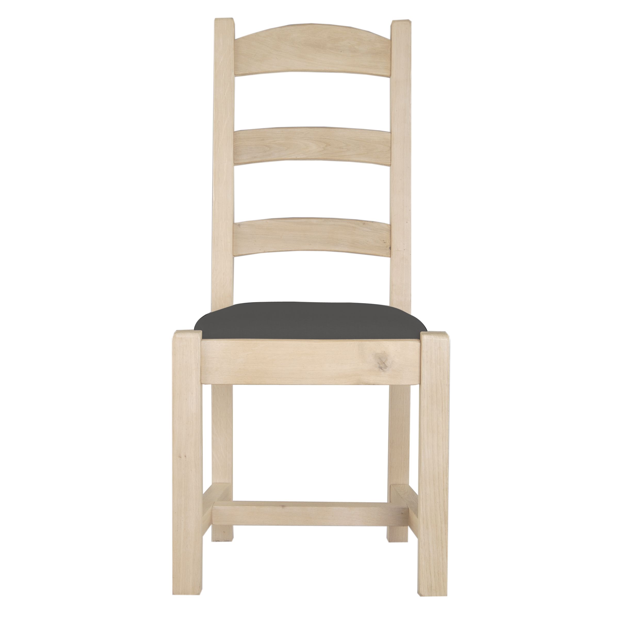John Lewis Bergerac Dining Side Chair Chocolate Leather