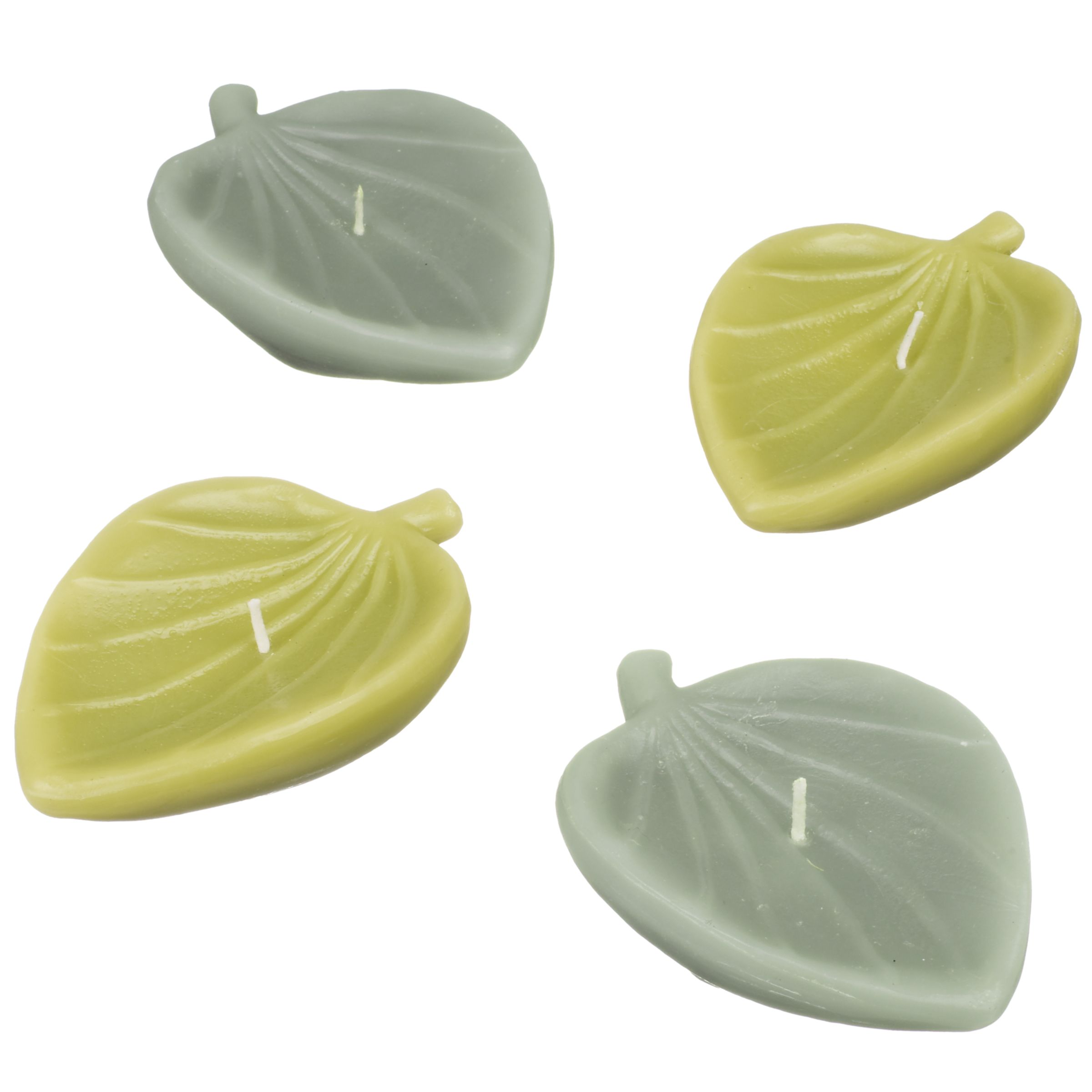 John Lewis Leaf Candles, Lichen/Moss
