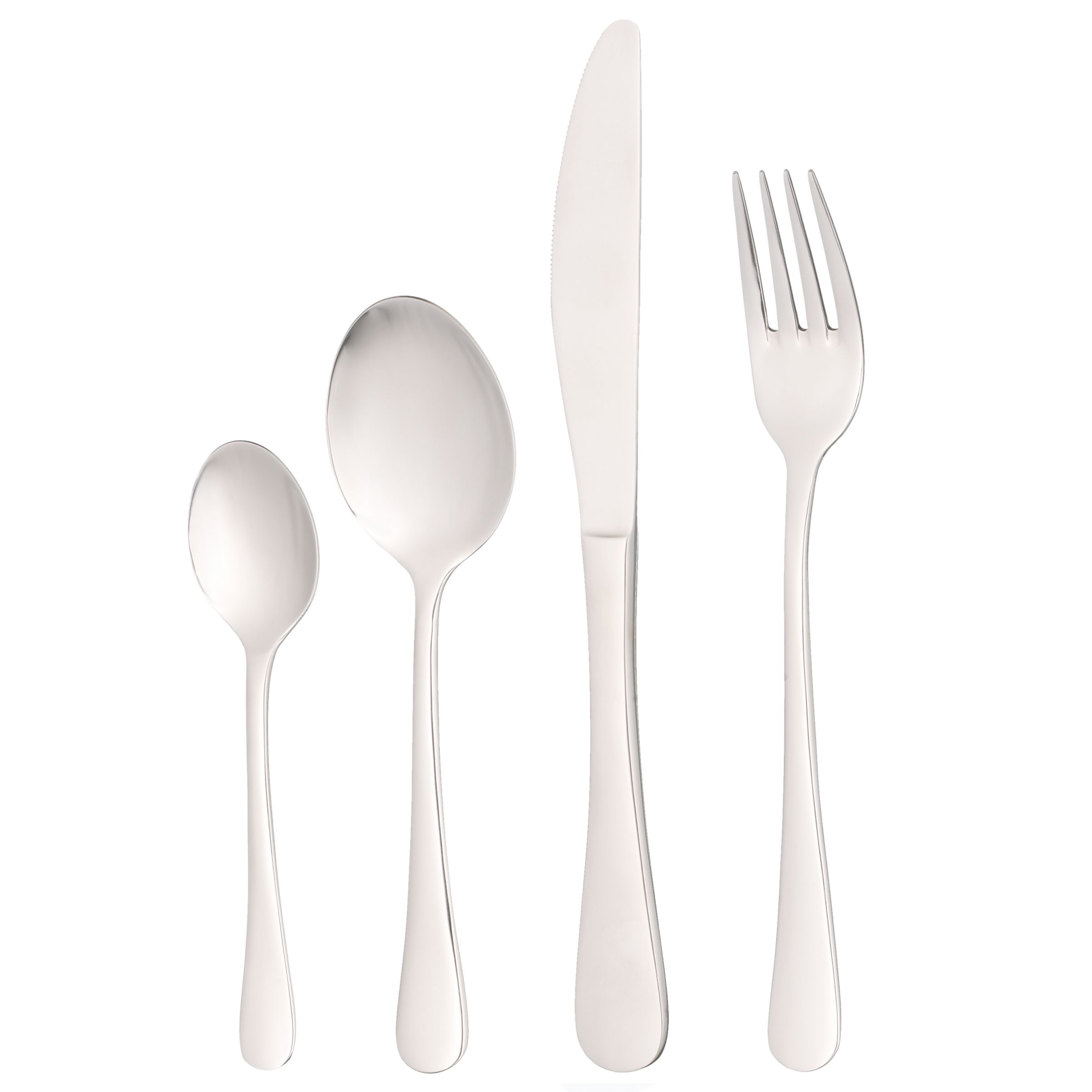 John Lewis Cafe 16 Piece Cutlery Set