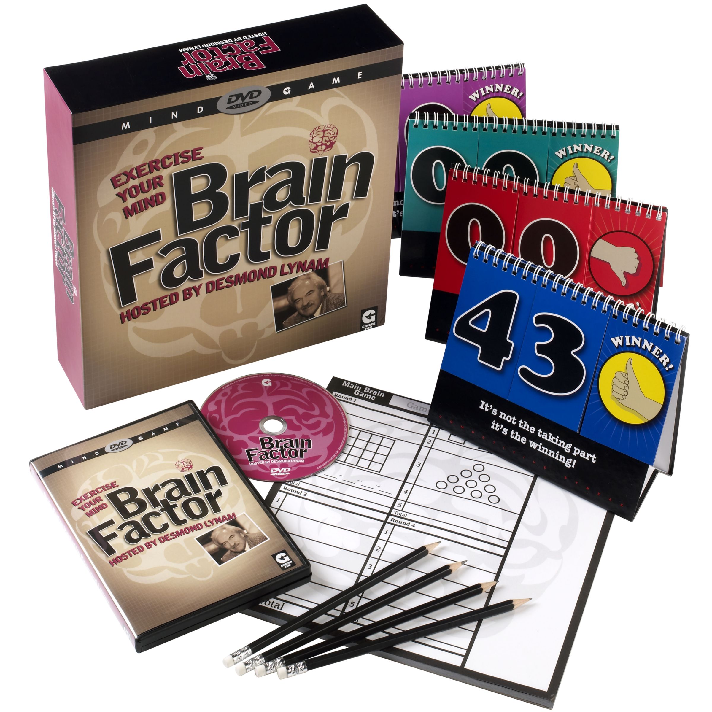 Brain Factor Interactive DVD Game