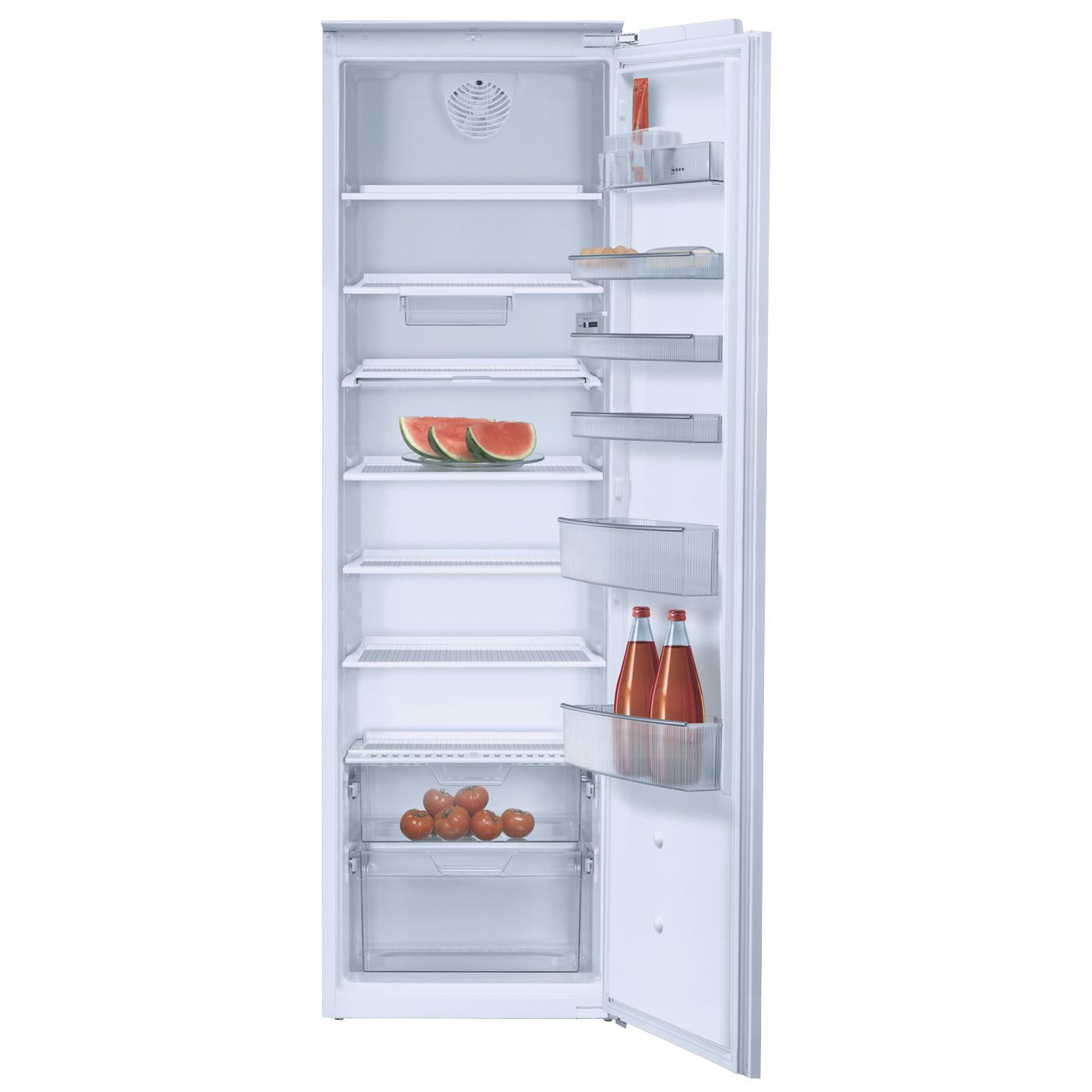 Neff K4624X4 Tall Integrated Larder Fridge, White
