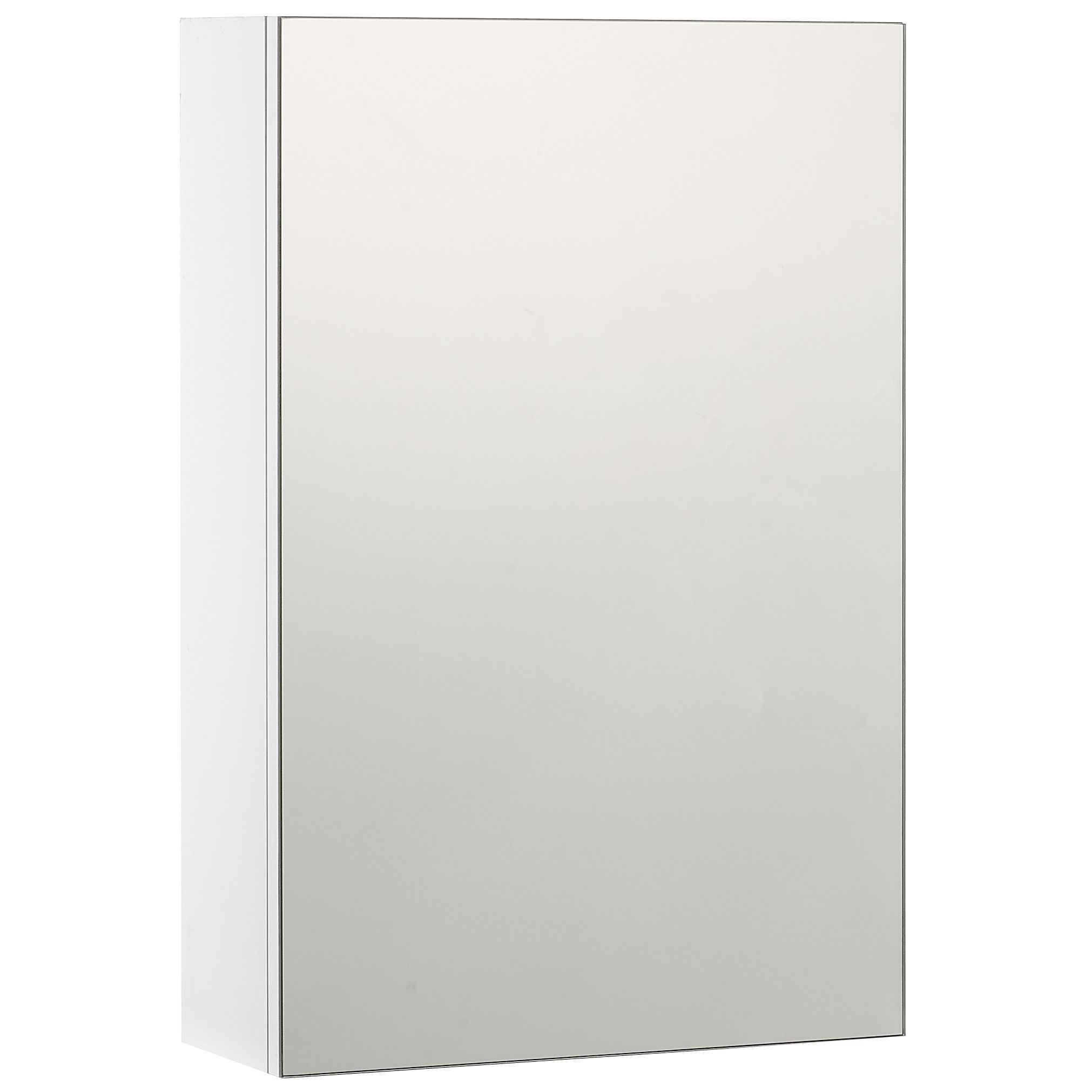 John Lewis Single Door Bathroom Cabinet, White at John Lewis