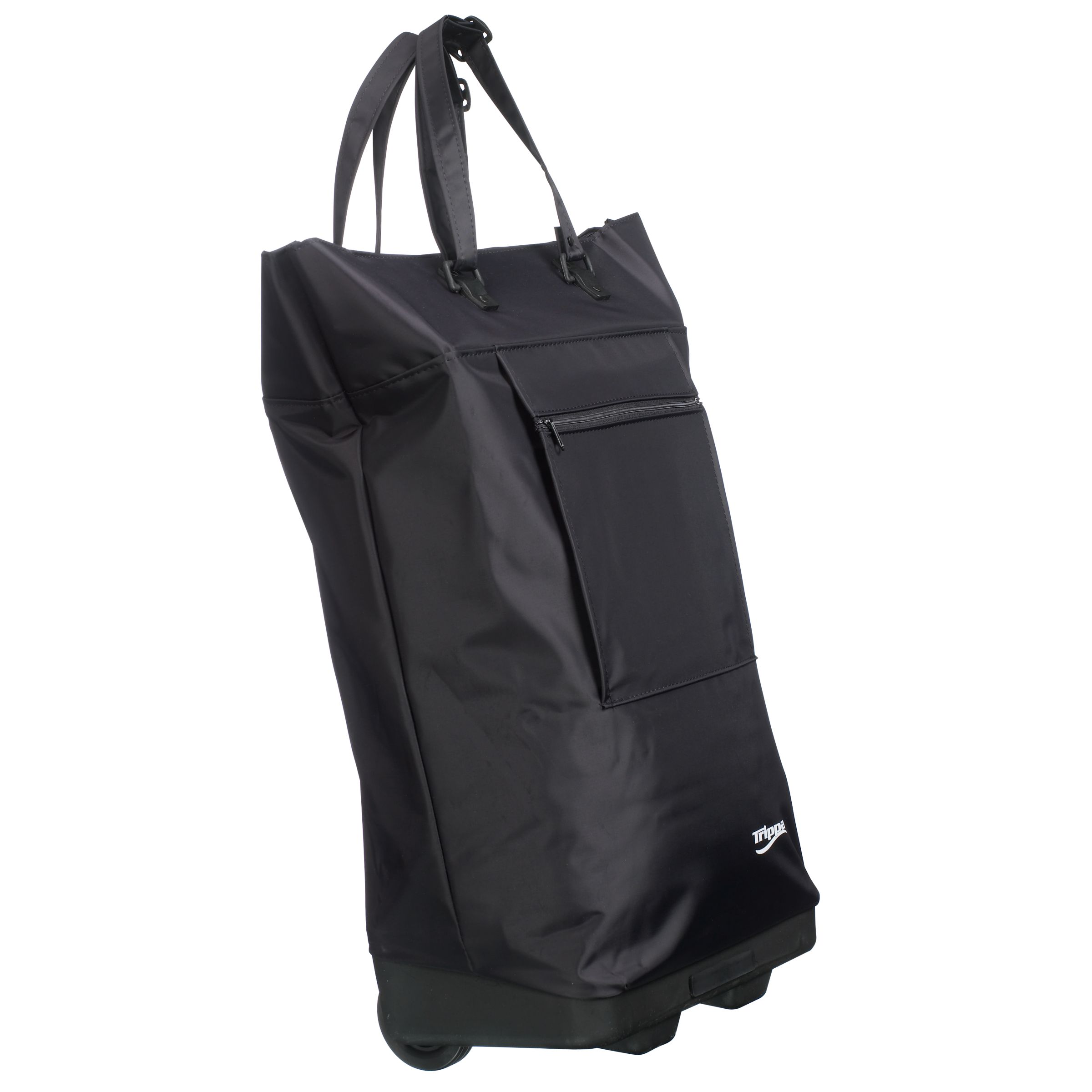 Trippa 2-Wheeled Shopping Bag, Black