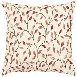 John Lewis Cervino Cushion, Red Nut, One size
