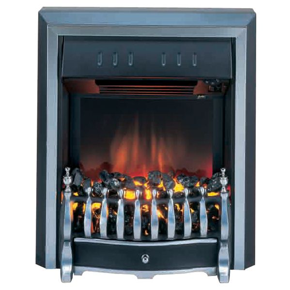 Burley FuelEffect Electric Fire Rotherby 531CHR Chrome